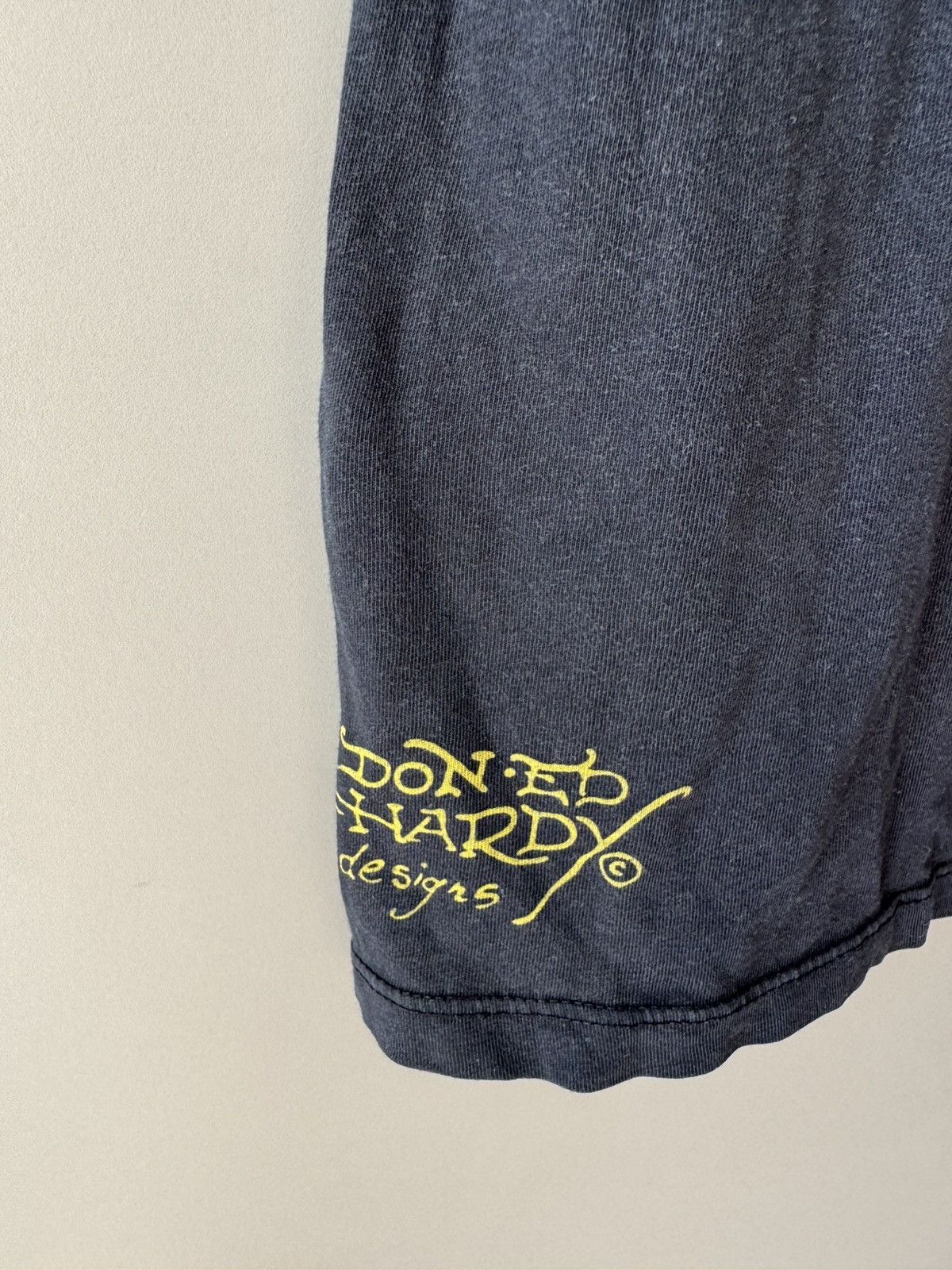 Ed Hardy × Vintage Vintage Rhinestones Ed Hardy Tee Y2K Size M / US 6-8 / IT 42-44 - 5 Thumbnail