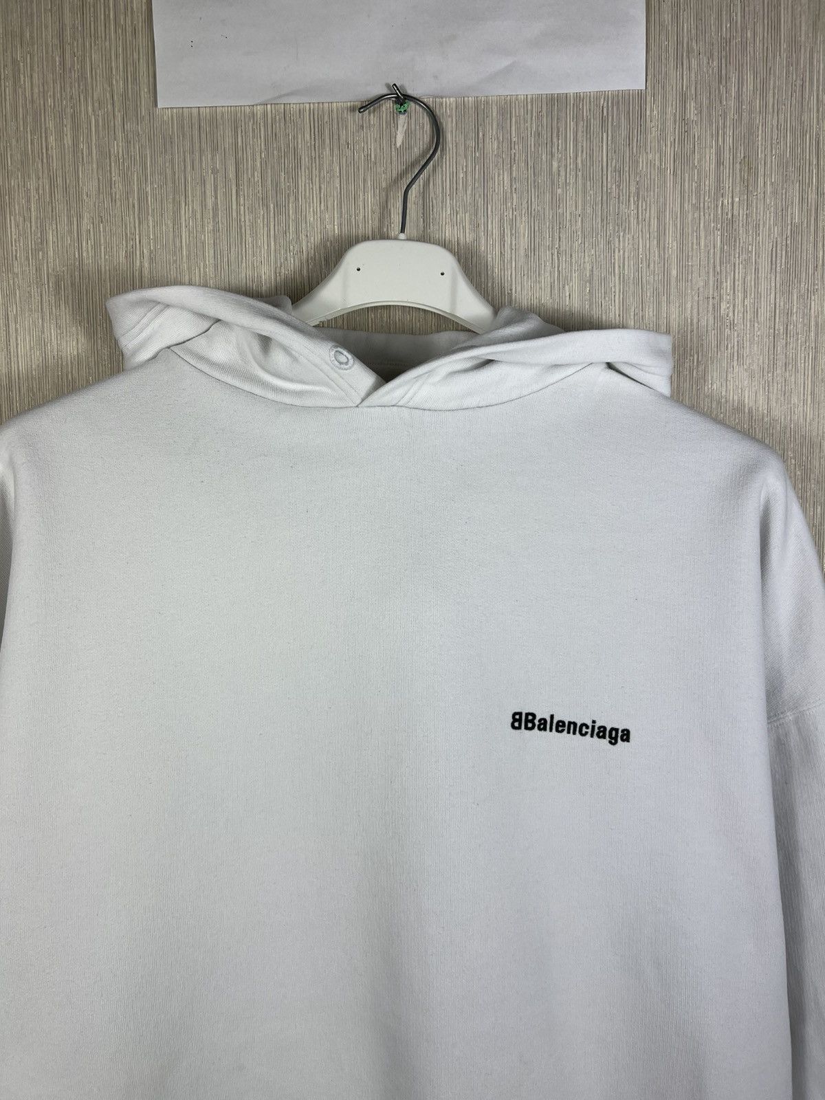 Balenciaga Balenciaga BB chest small logo mirror oversized hoodie basic Size US S / EU 44-46 / 1 - 5 Thumbnail