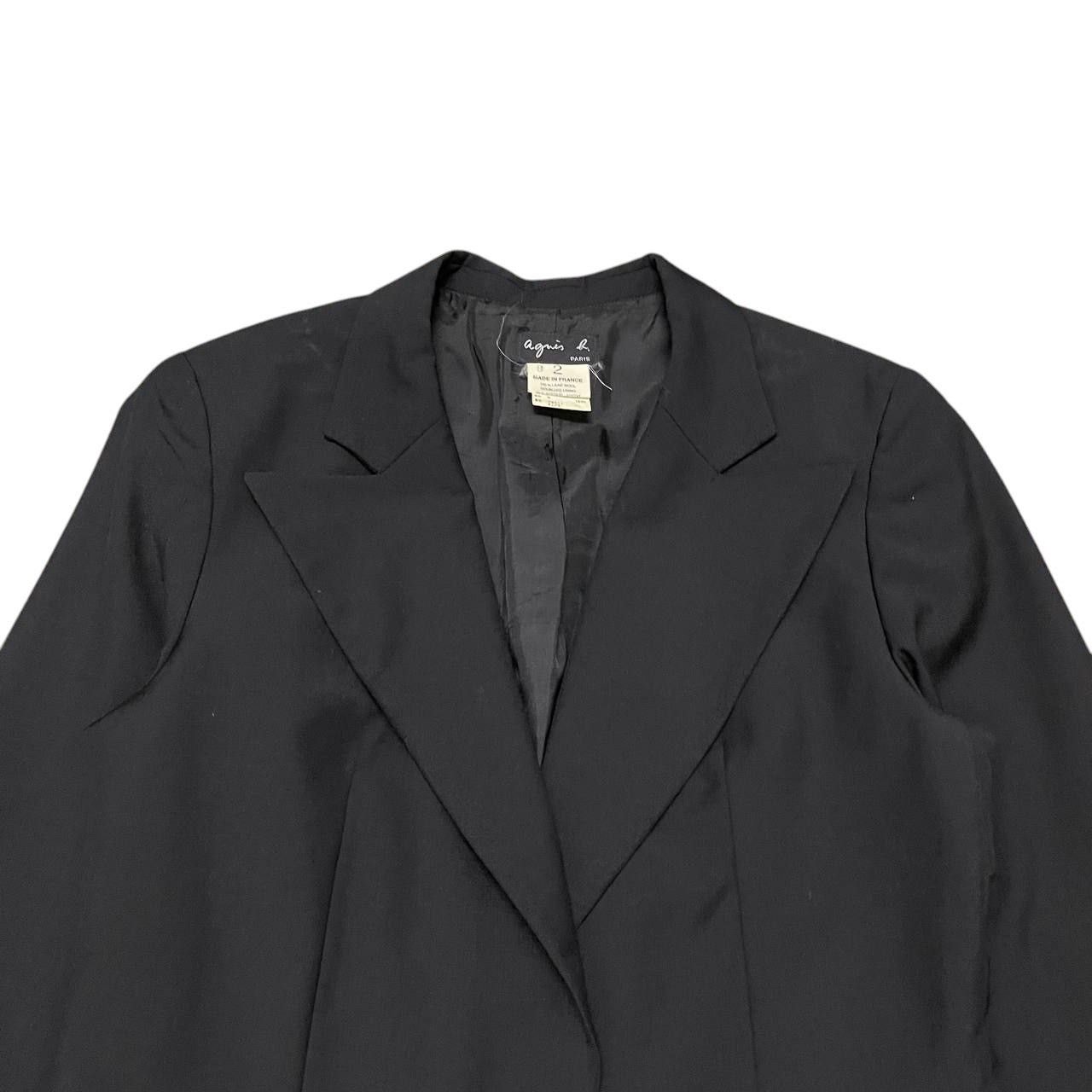 agnes b. Vintage Agnes B Laine Wool Blazer Size M / US 6-8 / IT 42-44 - 2 Thumbnail