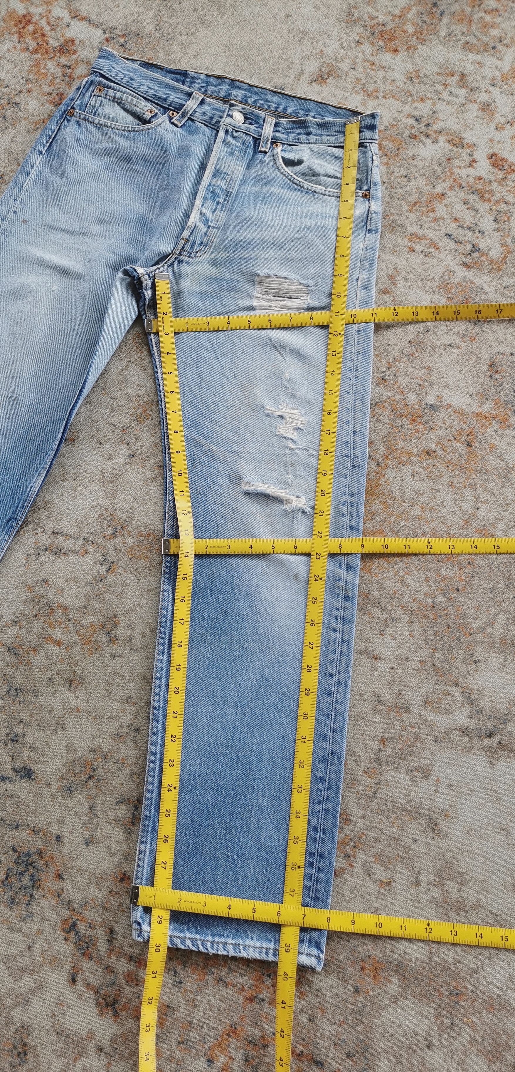 Levi's 90s Vintage Levis 501 Jeans Size US 30 / EU 46 - 5 Thumbnail
