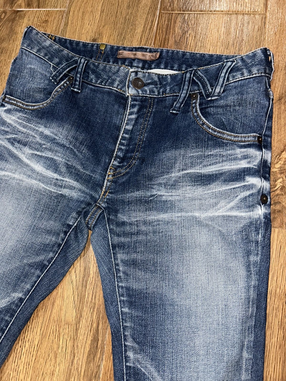 Tornado Mart Tornado Mart Vanquish Power Stretch Skinny Denim Pants Size 28" / US 6 / IT 42 - 5 Thumbnail