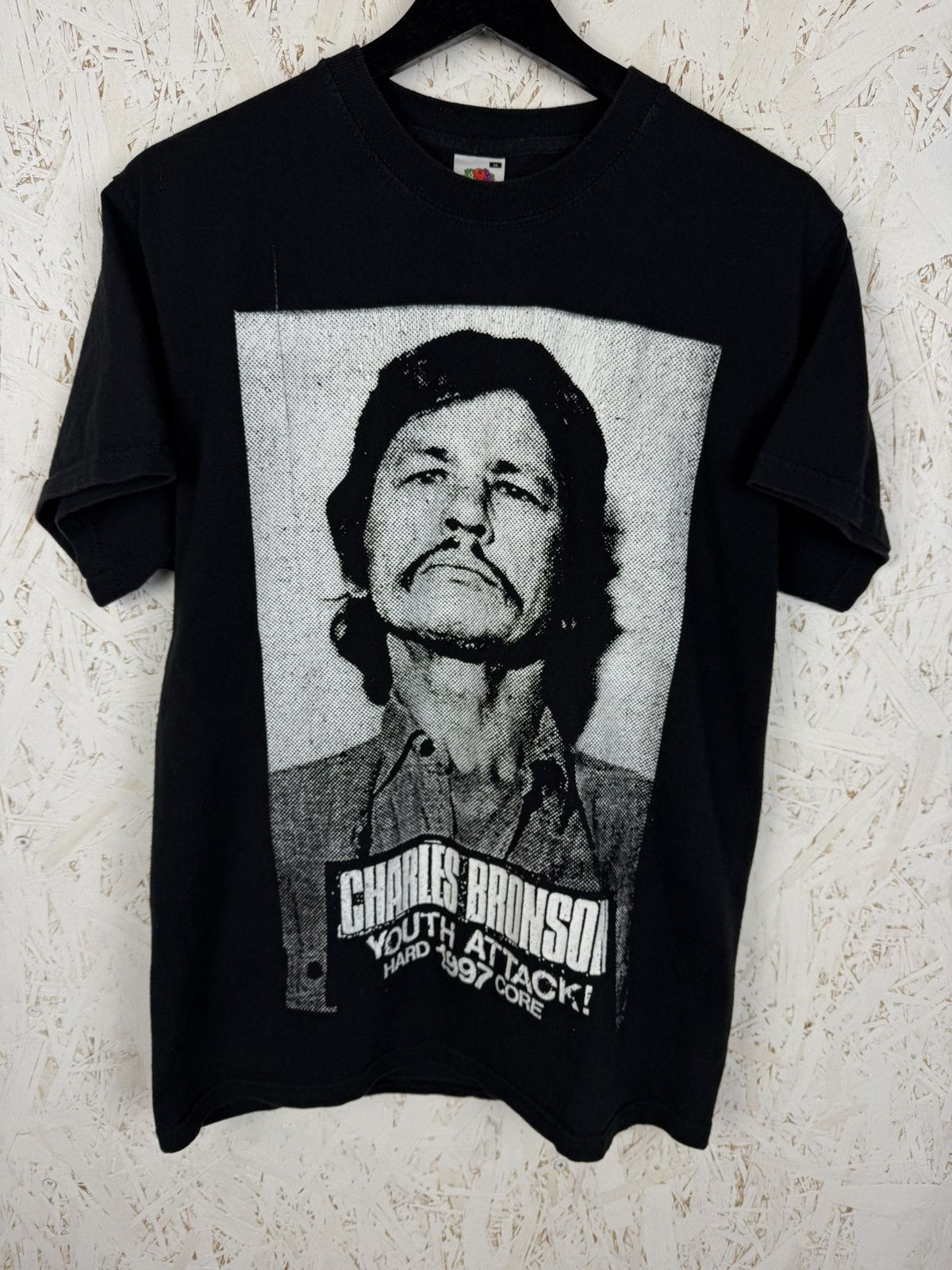 Band Tees Vintage Charles Bronson Youth Attack Thrashcore T-Shirt M Size US M / EU 48-50 / 2 - 1 Thumbnail