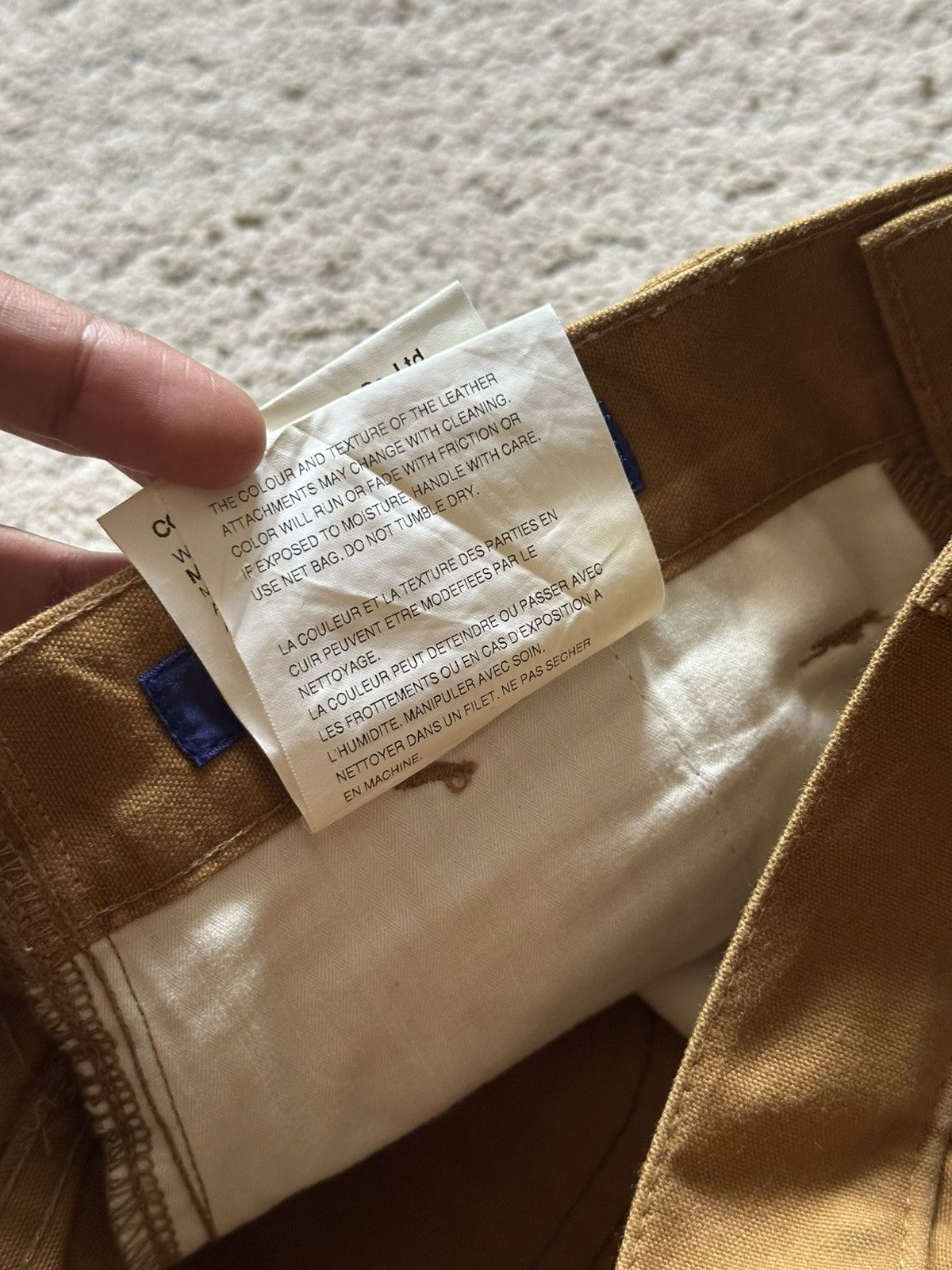 Comme des Garcons Homme Plus AD2009 Junya Watanabe Comme des Garcons Man Double Knee Pant Size US 31 - 9 Thumbnail