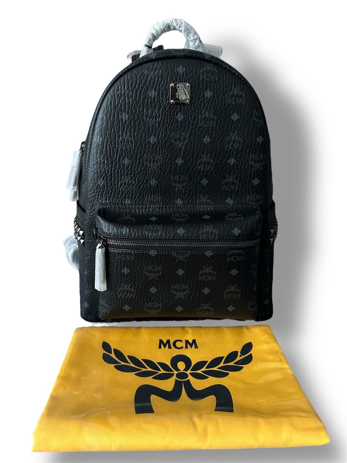 MCM STARK STUDS BACKPACK