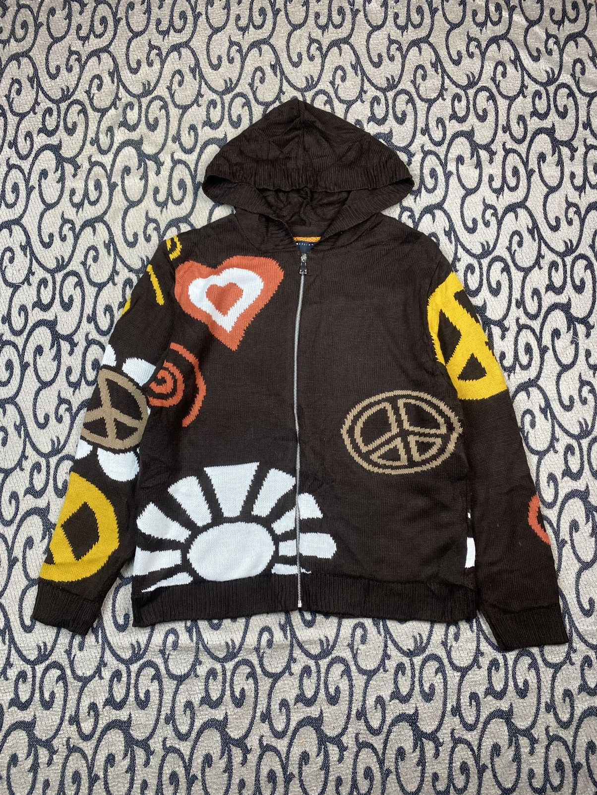 Beauty Beast Y2K Hippie Full Zip Knit Hoodie Avant Garde If Siz Was Nine Size US M / EU 48-50 / 2 - 1 Thumbnail