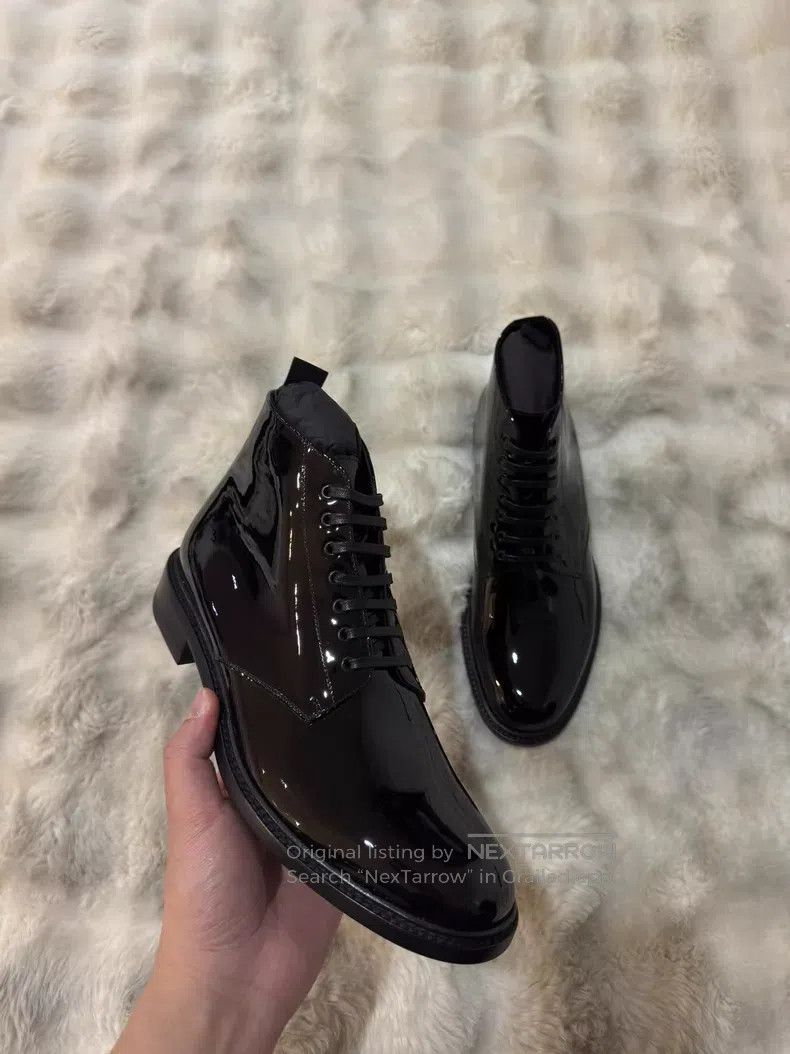 Saint Laurent Paris Saint Laurent Paris Men's Laced Boots Size US 7 / EU 40 - 2 Thumbnail