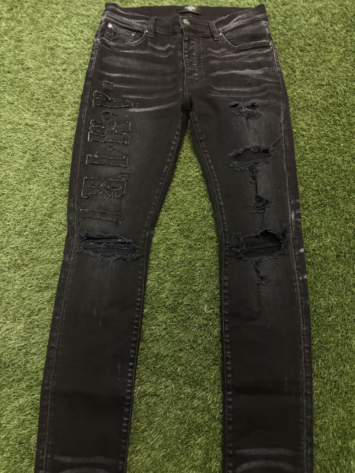 Amiri Amiri Black Jeans Size 31 Clean Condition Size US 31 - 3 Thumbnail