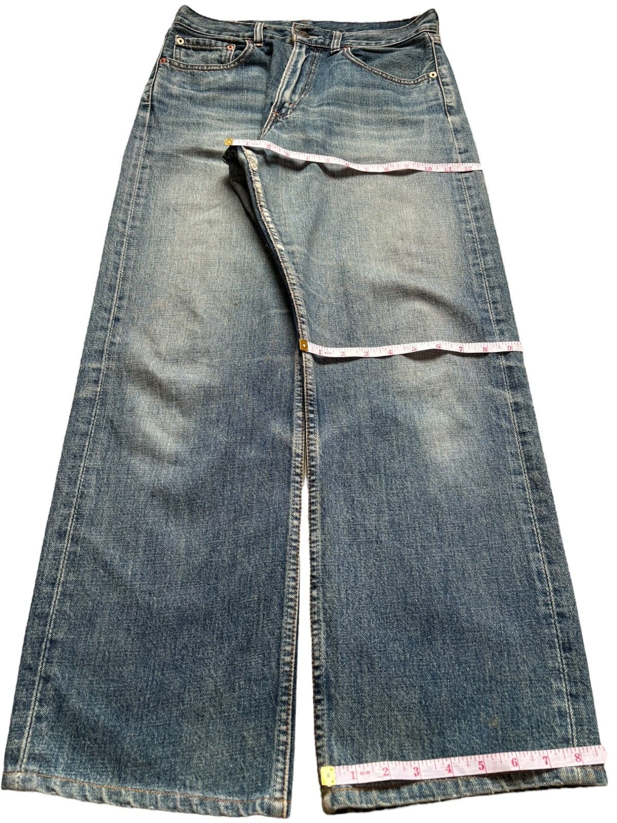 Levi's Vintage 90s Levis 512 Mud Wash Distressed Loose Baggy Jeans Size US 30 / EU 46 - 14 Thumbnail