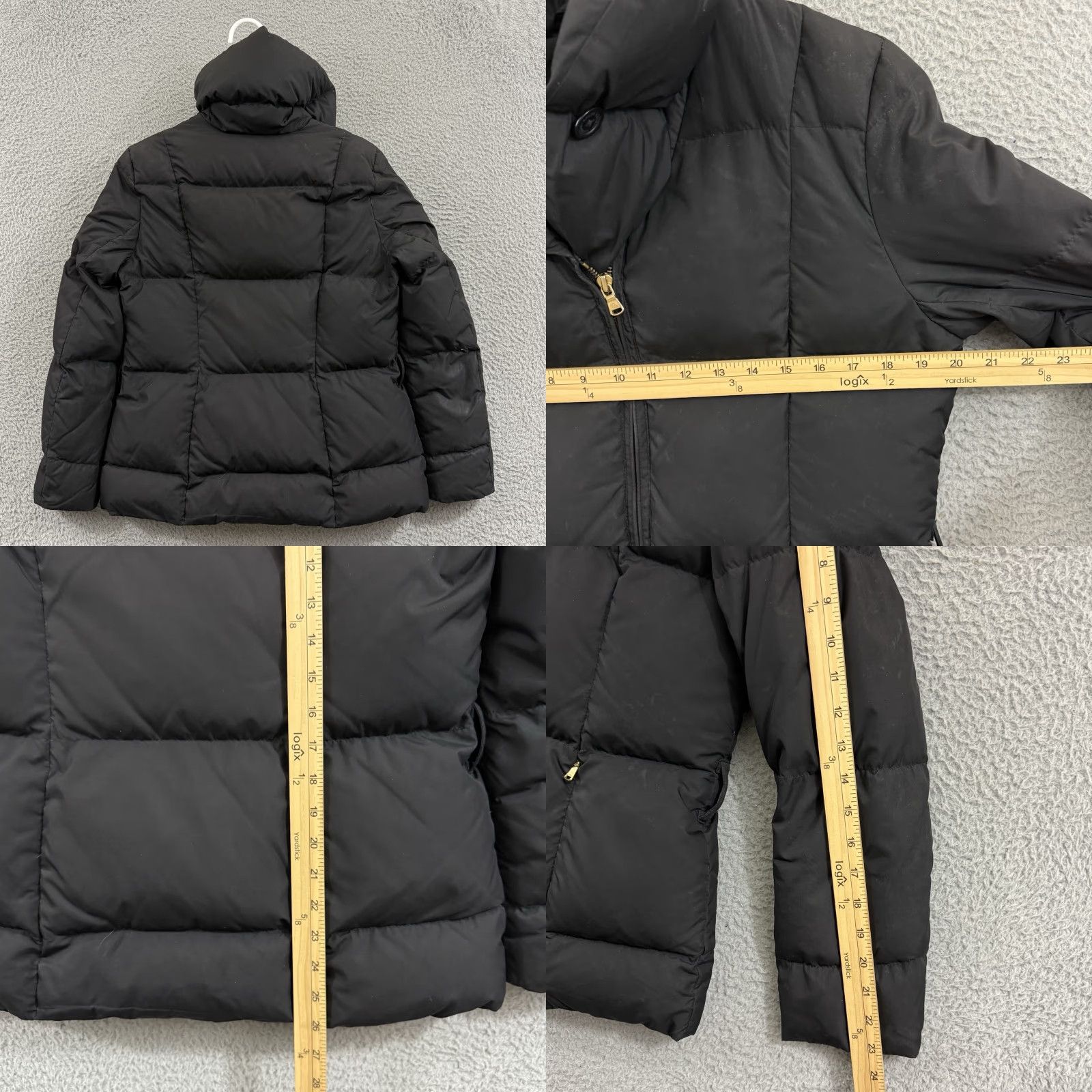 Ralph Lauren Lauren Ralph Lauren Jacket Womens Petite Medium Black Zip Down Quilted Capsule Size M / US 6-8 / IT 42-44 - 8 Thumbnail
