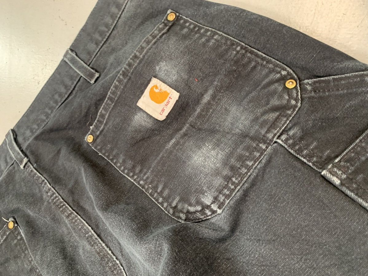 Carhartt Vintage Carhartt b01 BLK double knee denim Size US 38 / EU 54 - 7 Thumbnail