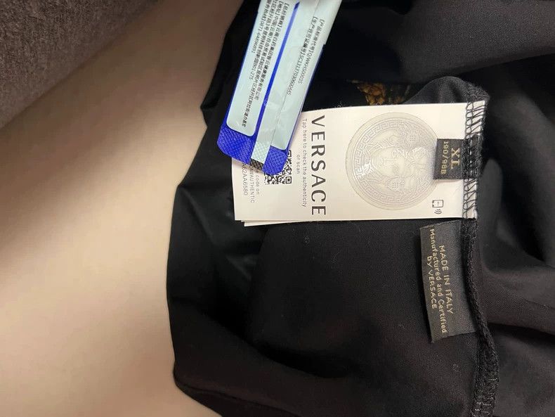 Versace Versace Embroidered limited to half sleeves Size US XL / EU 56 / 4 - 5 Thumbnail