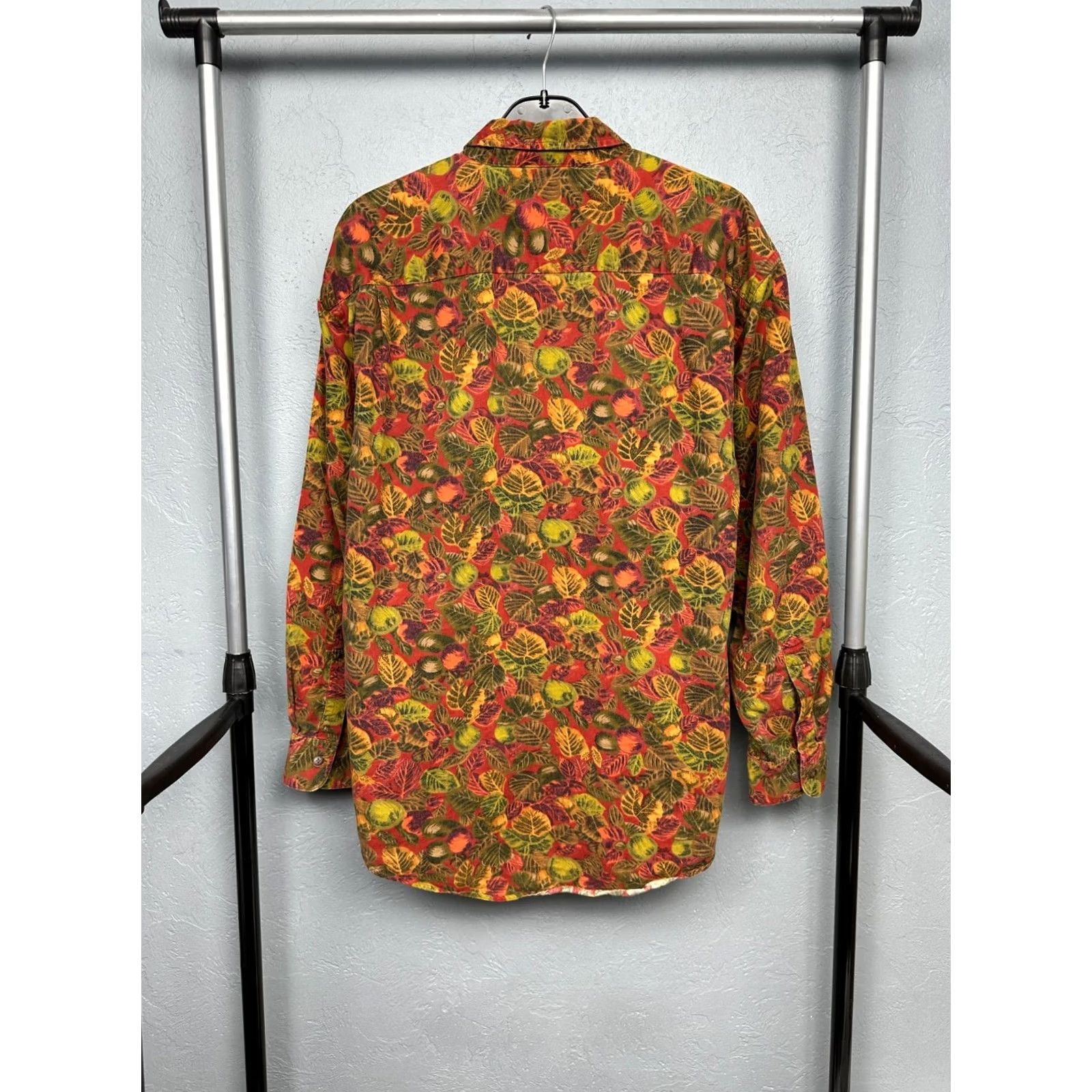 Gap Gap Vintage Mens Flannel Shirt Floral Print Size L Size US L / EU 52-54 / 3 - 4 Thumbnail