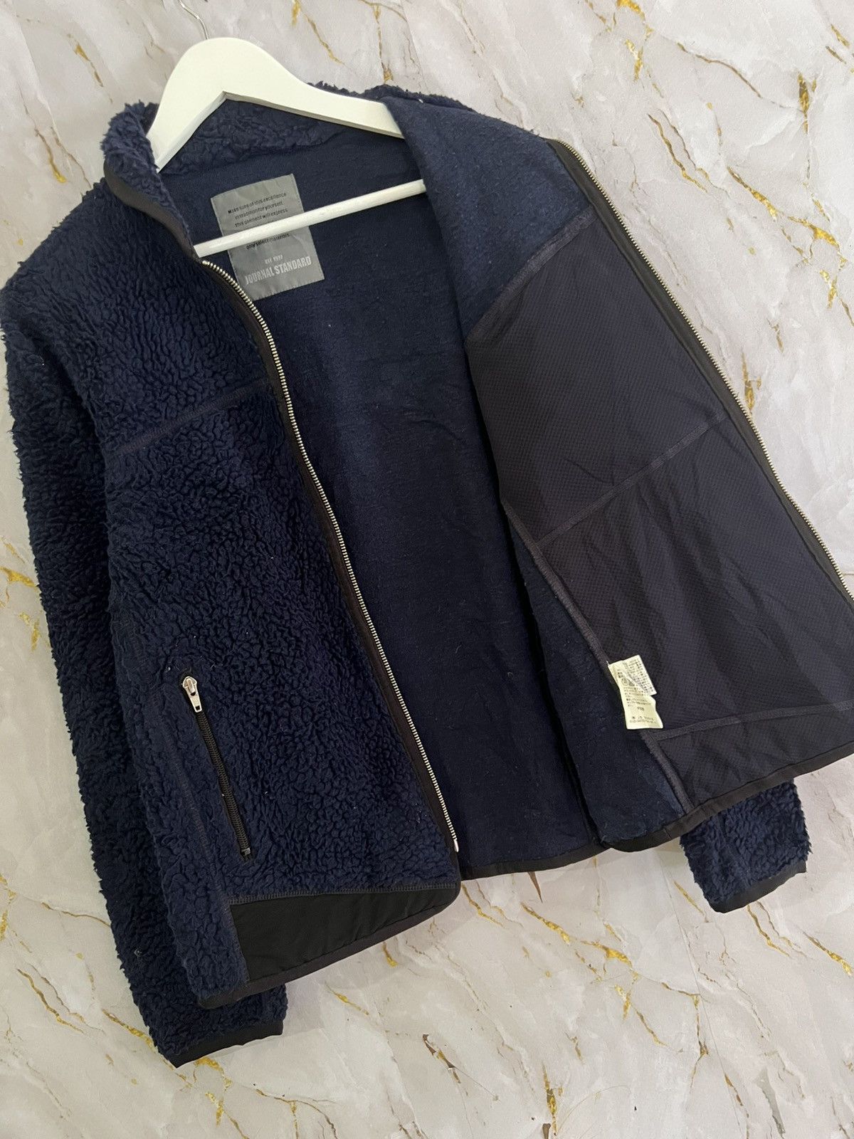Journal Standard Journal Standard Fleece Sweater Minimalist Streetwear Size US L / EU 52-54 / 3 - 9 Thumbnail