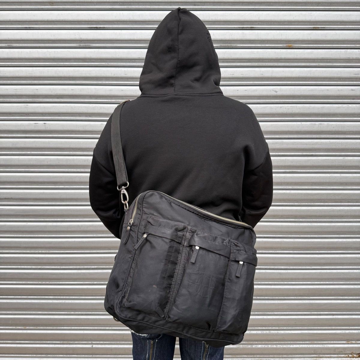 Jean Paul Gaultier VINTAGE Jean Paul Gaultier Cyber 3-Pocket Nylon Sling Bag Size ONE SIZE - 2 Thumbnail
