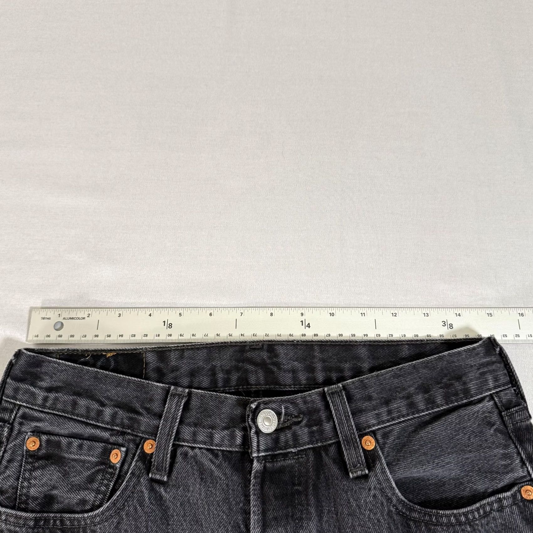 Levi's Levi's Jeans Mens 30x32 Black 501 Straight Fit Denim Pants Cowboy Work Size US 30 / EU 46 - 7 Thumbnail