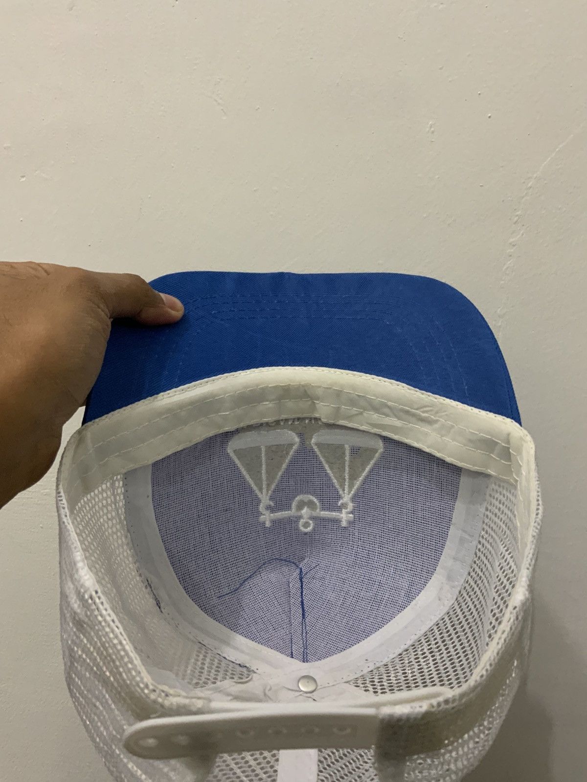If Six Was Nine Indigo Embroidered Trucker Hat Size ONE SIZE - 9 Thumbnail