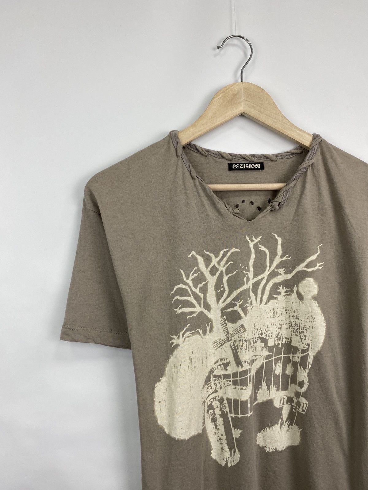 Japanese Brand Avante Garde Handmade 20151735 Religion Till I Die T-Shirt Size US M / EU 48-50 / 2 - 2 Thumbnail