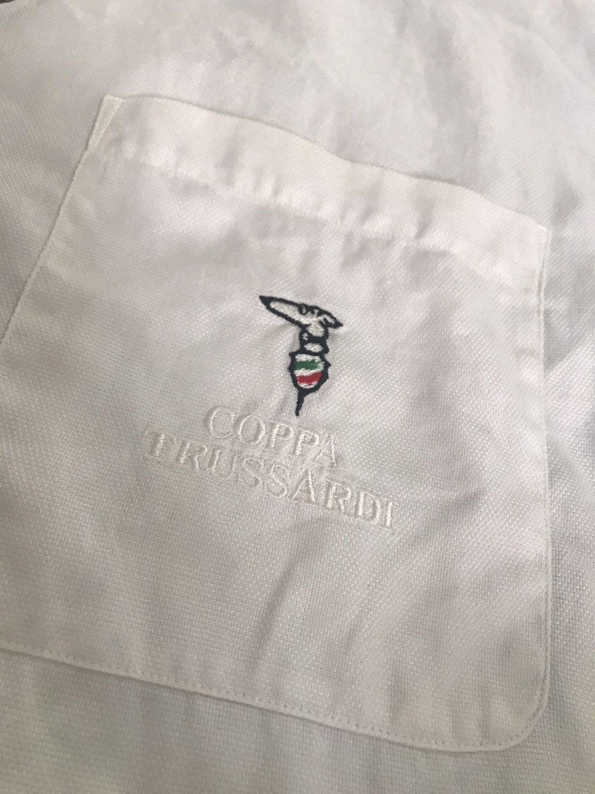 Japanese Brand × Trussardi Coppa Trussardi button up white Size US L / EU 52-54 / 3 - 10 Thumbnail