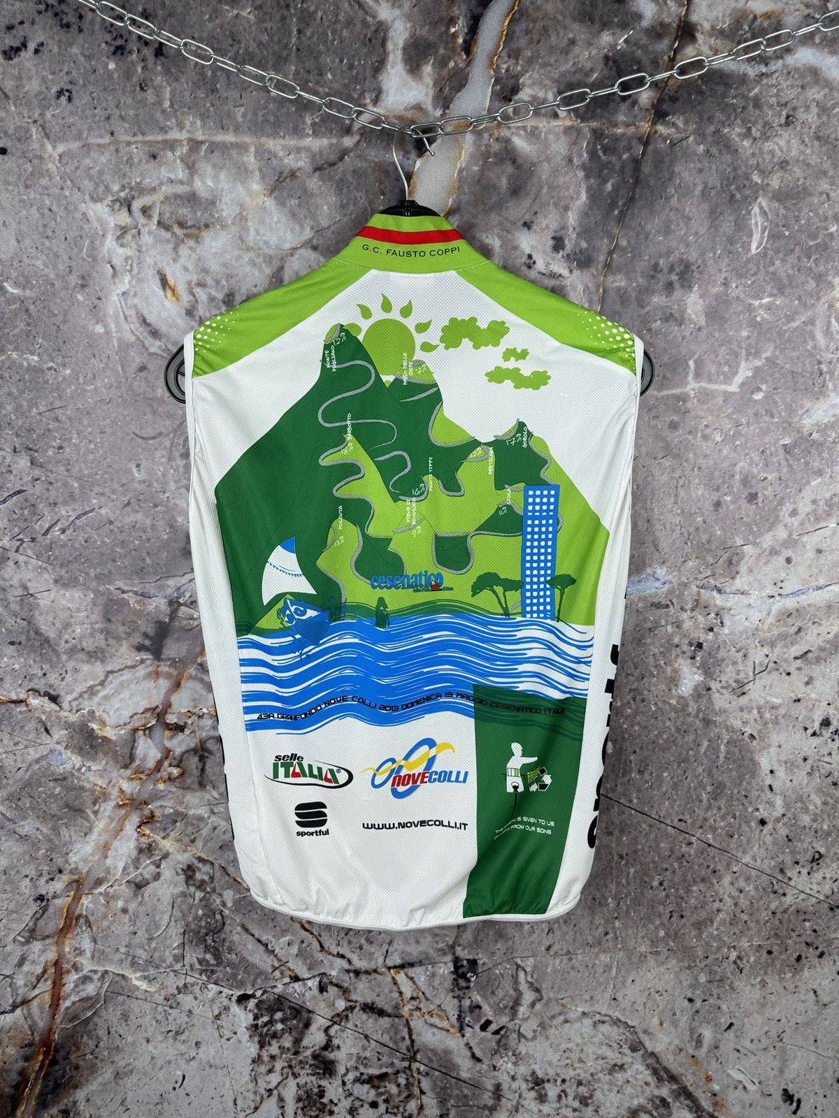Other Sportful Nove Colli Cycling Jersey Vest Full Zip Shimano Size US S / EU 44-46 / 1 - 12 Thumbnail