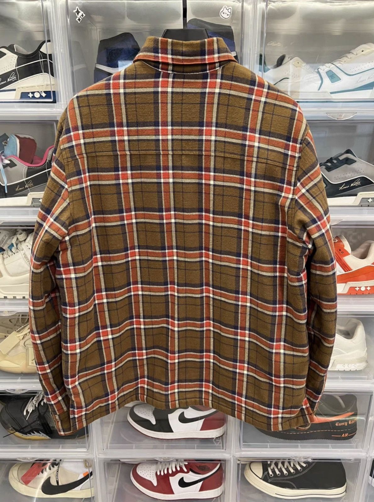 Chrome Hearts Chrome hearts plaid quilted shirt jacket Size US L / EU 52-54 / 3 - 2 Thumbnail