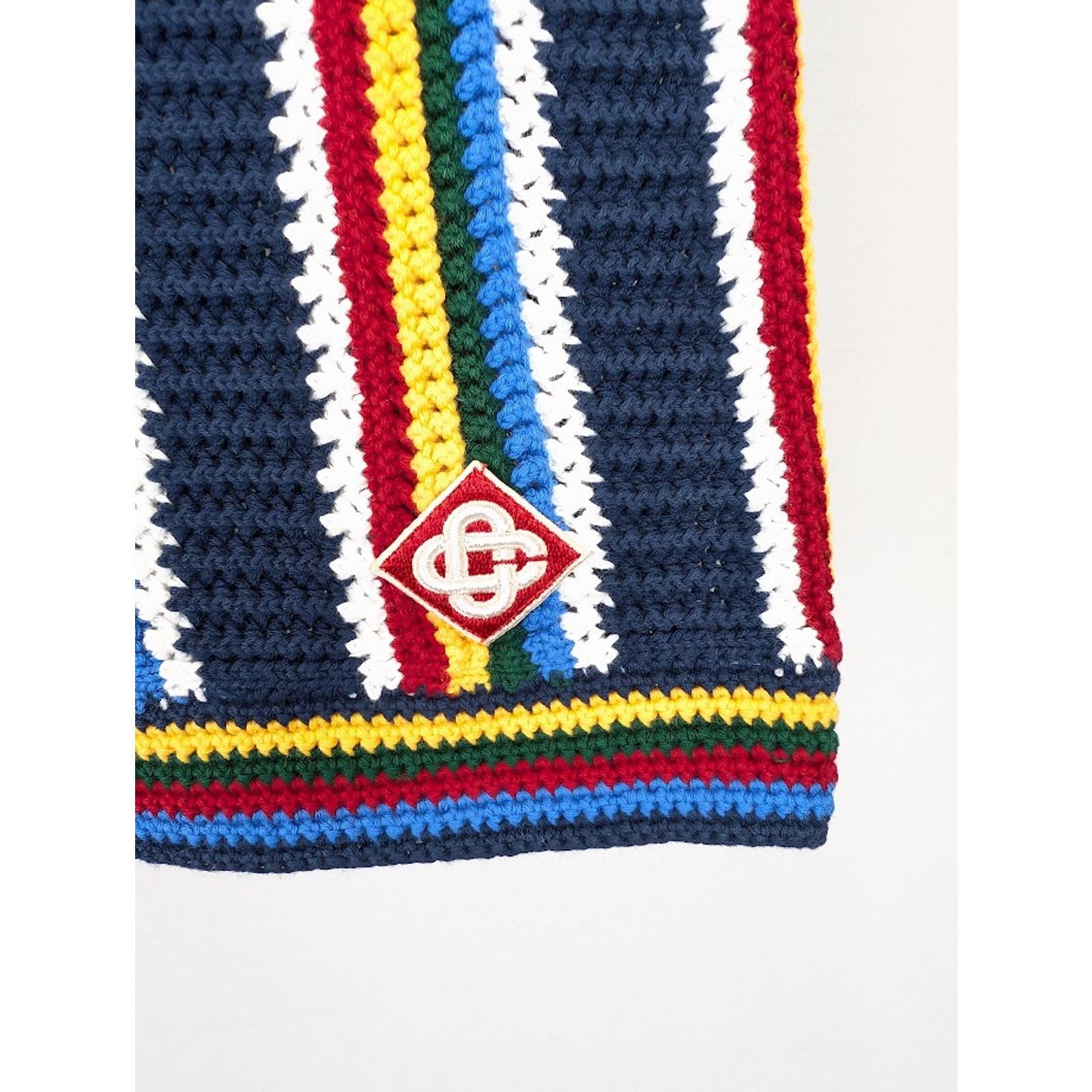 Casablanca o1rshd1 DUP / Cotton Crochet Shorts in Navy Size US 34 / EU 50 - 5 Thumbnail