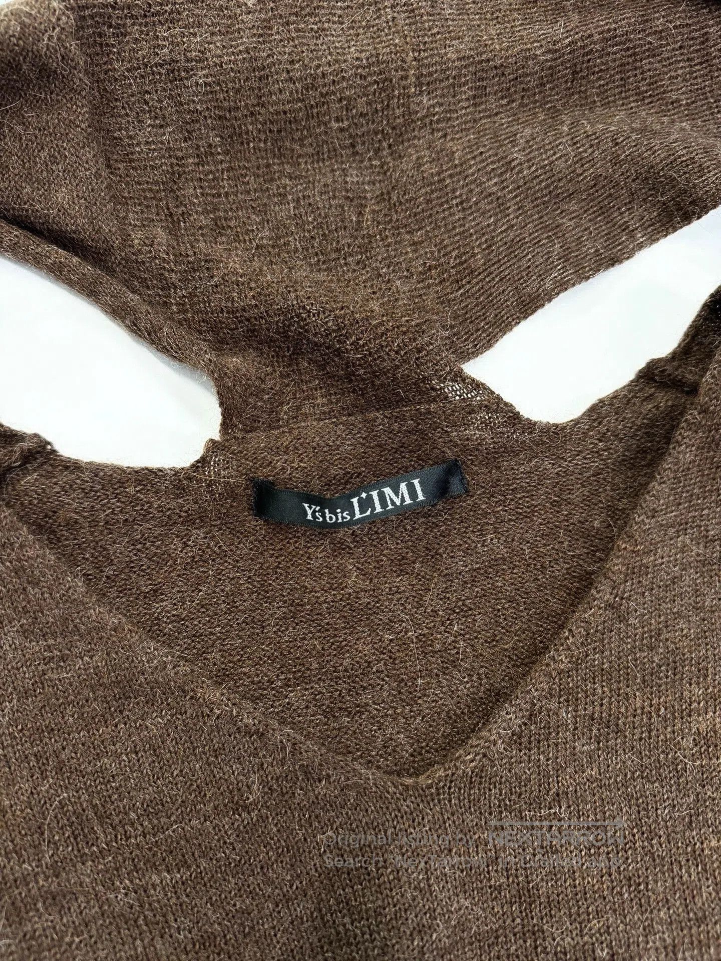 Limi Feu irregular knit top with attached scarf. Size S / US 4 / IT 40 - 8 Thumbnail