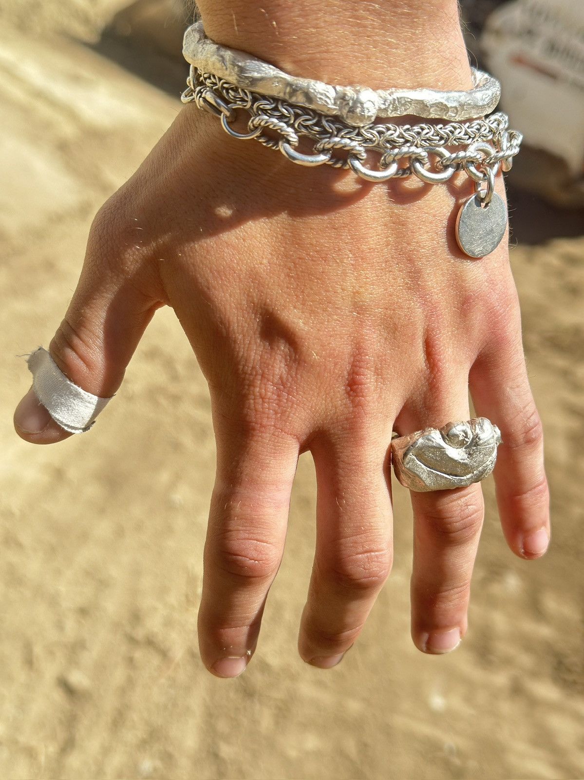 Other Silver sunrise ring Size ONE SIZE - 1 Thumbnail