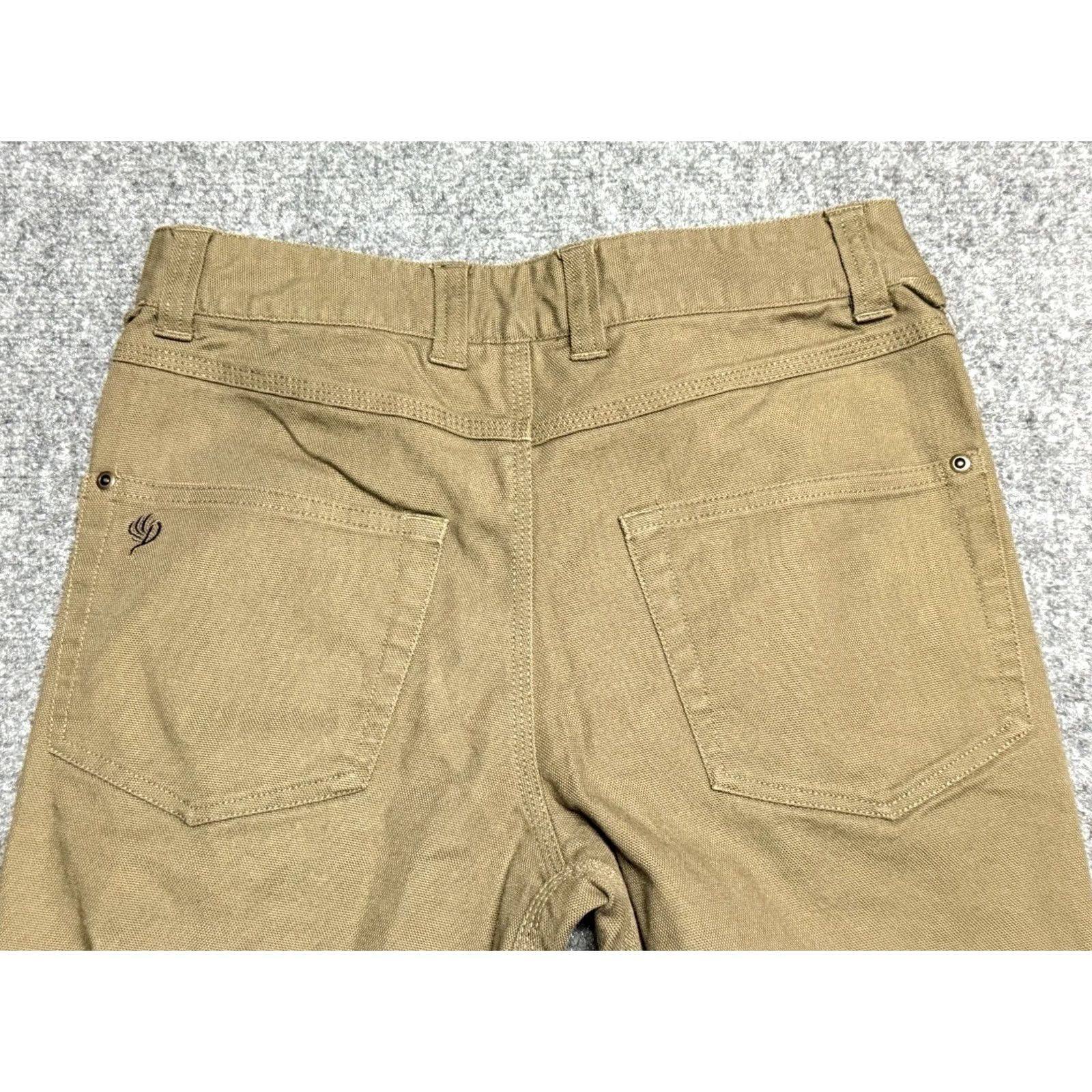 Vintage Duck Camp Pants Mens 30 Khakis Cotton Blend Canvas Regular 30 Inseam Brown Stretch Moisture Wicking Pockets Logo Hunting Hiking Climbing Duck Camp Size US 30 / EU 46 - 4 Thumbnail
