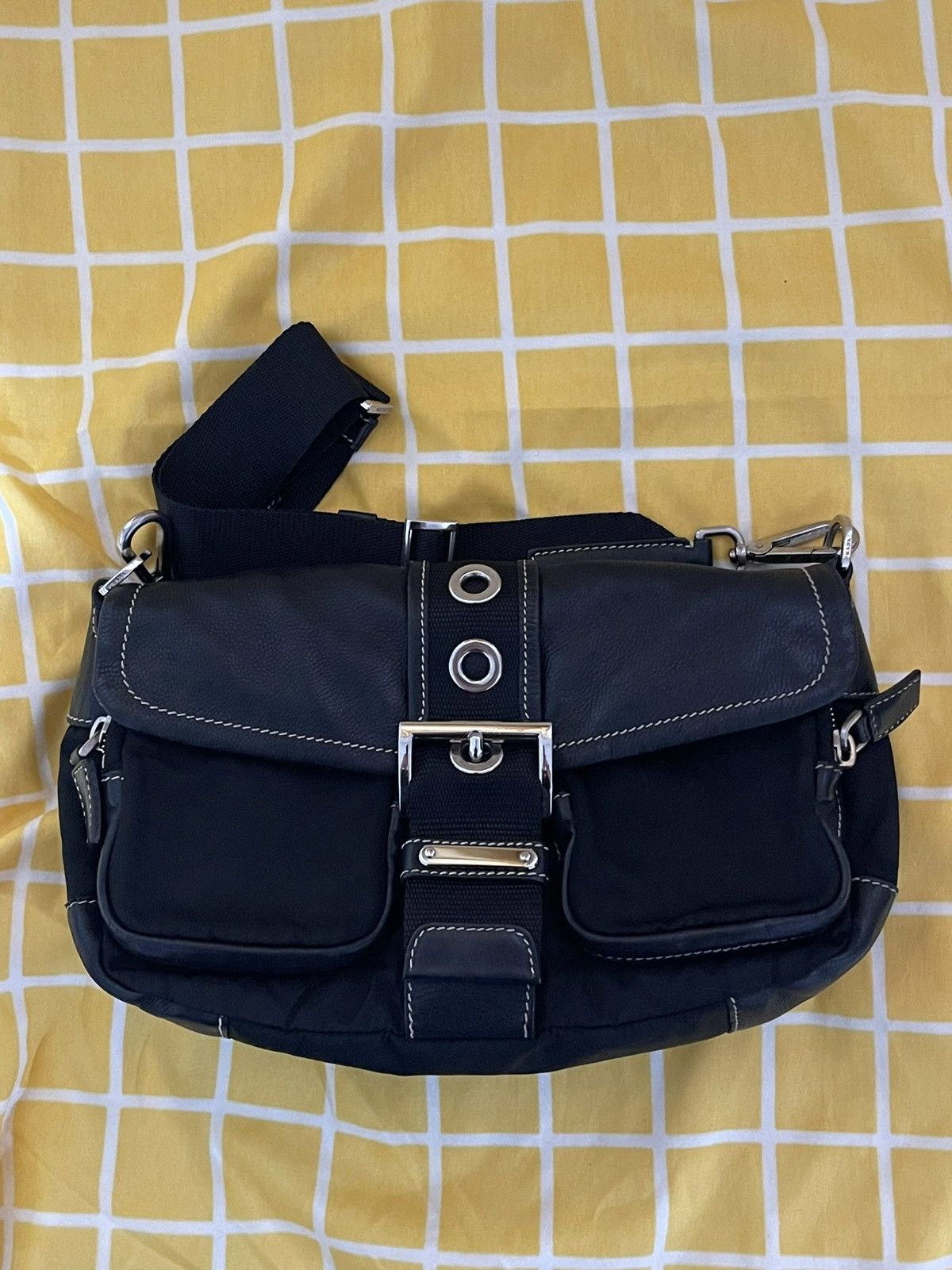 Prada Prada Tessuto Nylon Buckle Baguette Size ONE SIZE - 21 Thumbnail
