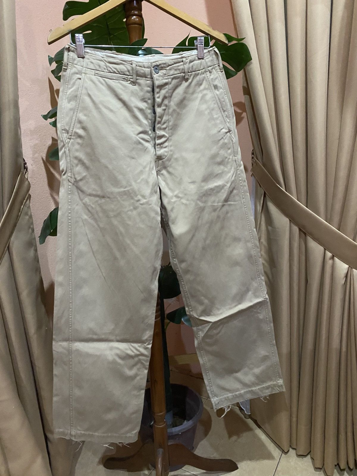 Buzz Rickson's Buzz Rickson Beige Military Chino Pants Made in Japan Size US 30 / EU 46 - 3 Thumbnail