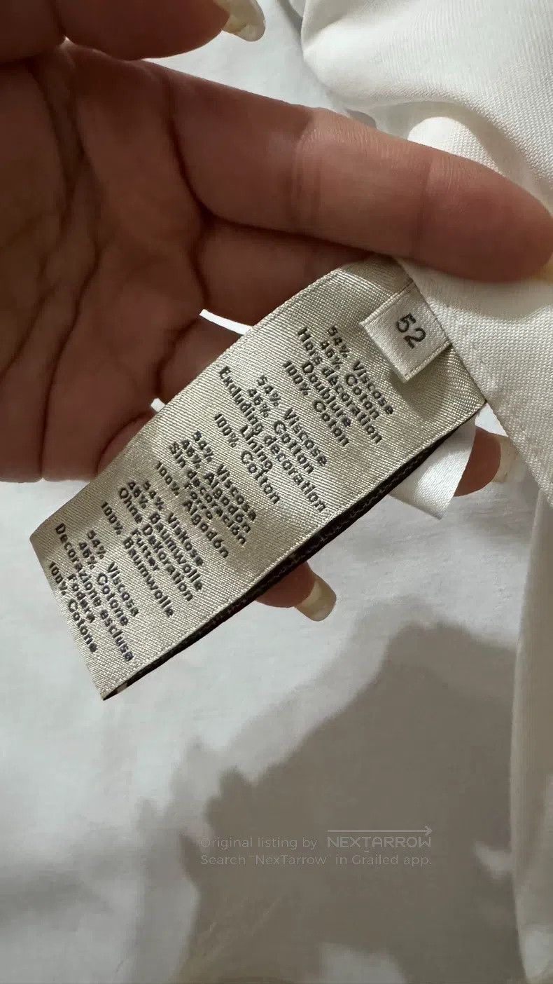Hermes Hermes White flying horse badge shirt jacket Size US L / EU 52-54 / 3 - 3 Thumbnail