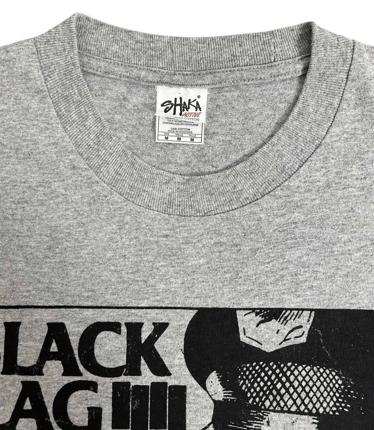 Band Tees Vintage Black Flag Police Story Album Promo Shirt Size US M / EU 48-50 / 2 - 5 Thumbnail