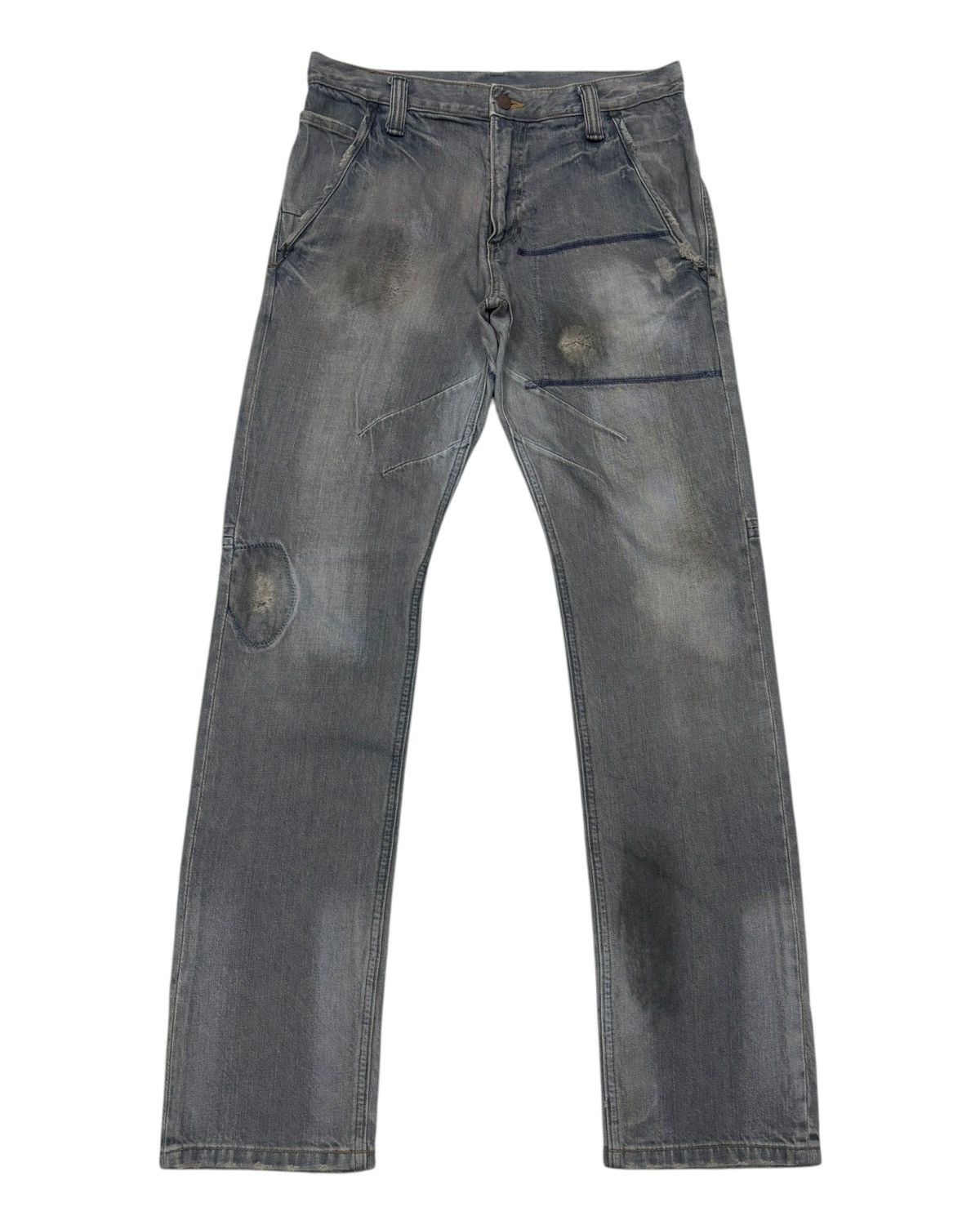 Hysteric Glamour × If Six Was Nine × Kapital RARE VINTAGE JAPANESE DENIM BIG JOHN FADED GREY JEANS Size US 32 / EU 48 - 10 Thumbnail