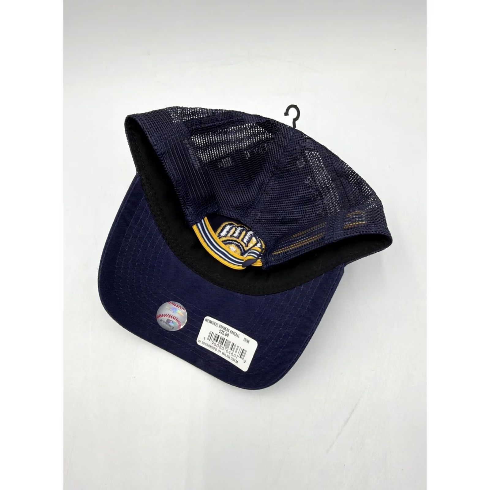 New Era VINTAGE: No (omit) Milwaukee Brewers New Era 9TWENTY Women Hat Blue One Size Size ONE SIZE - 6 Thumbnail
