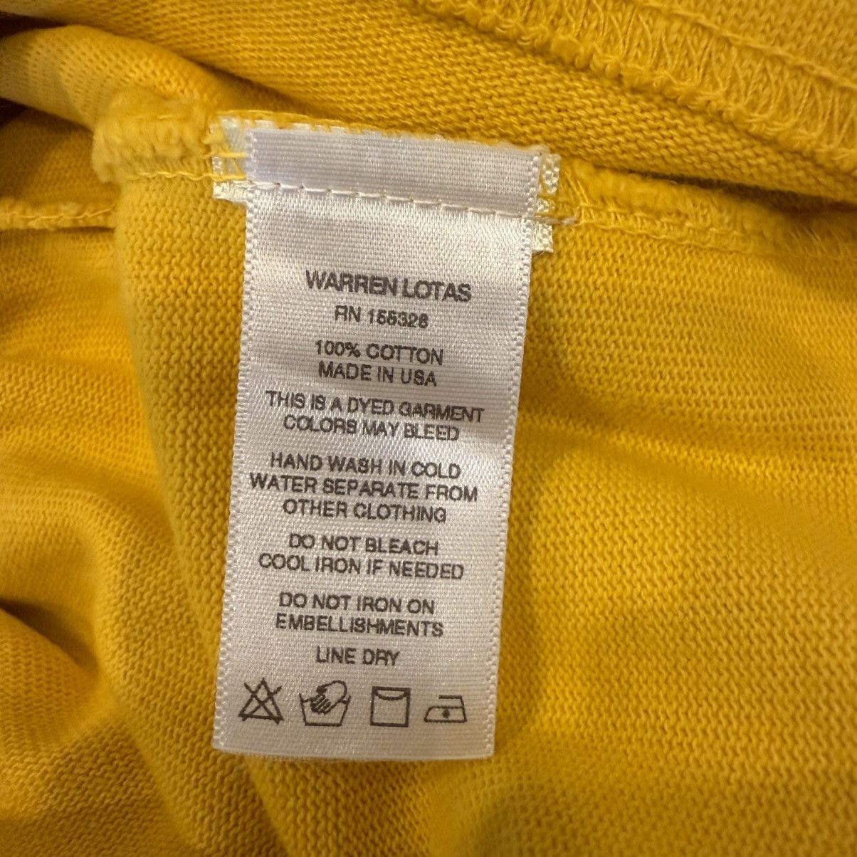 Warren Lotas Warren Lotas The Nuclear Apostle Yellow Size US XXL / EU 58 / 5 - 3 Thumbnail