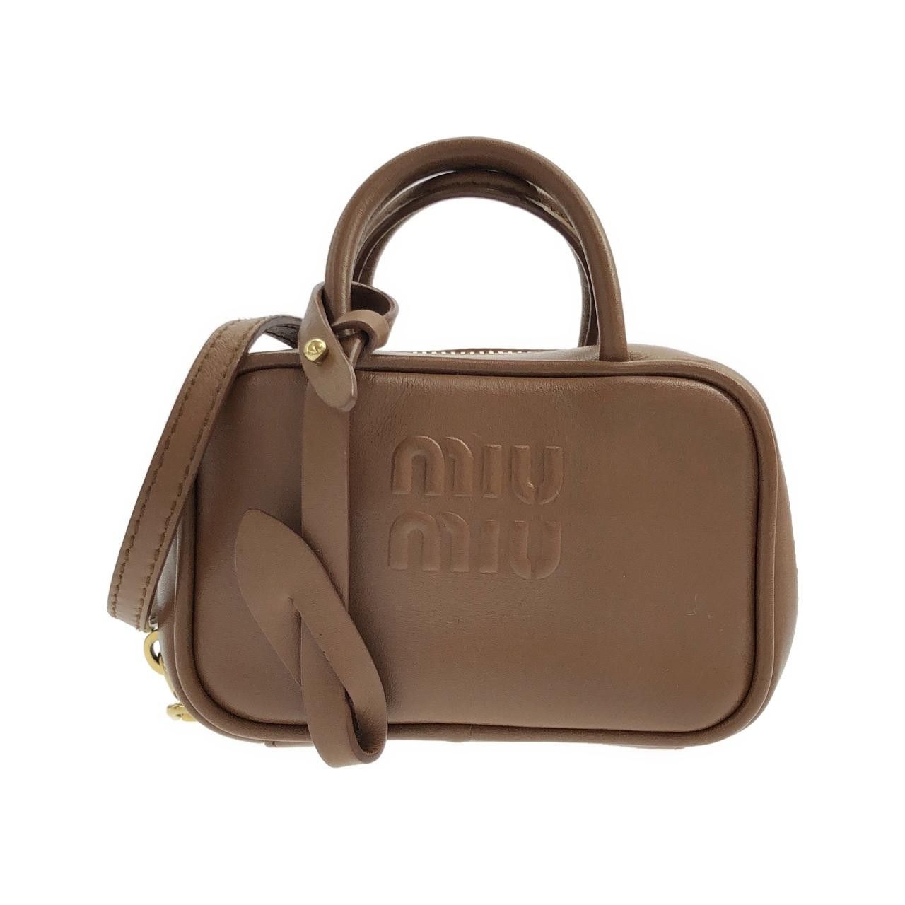 Miu Miu Miu Miu Miu Miu SOFTY Shoulder Bag Leather Shoulder Bag 5NR020 DUTY FREE for USA Size ONE SIZE - 1 Thumbnail