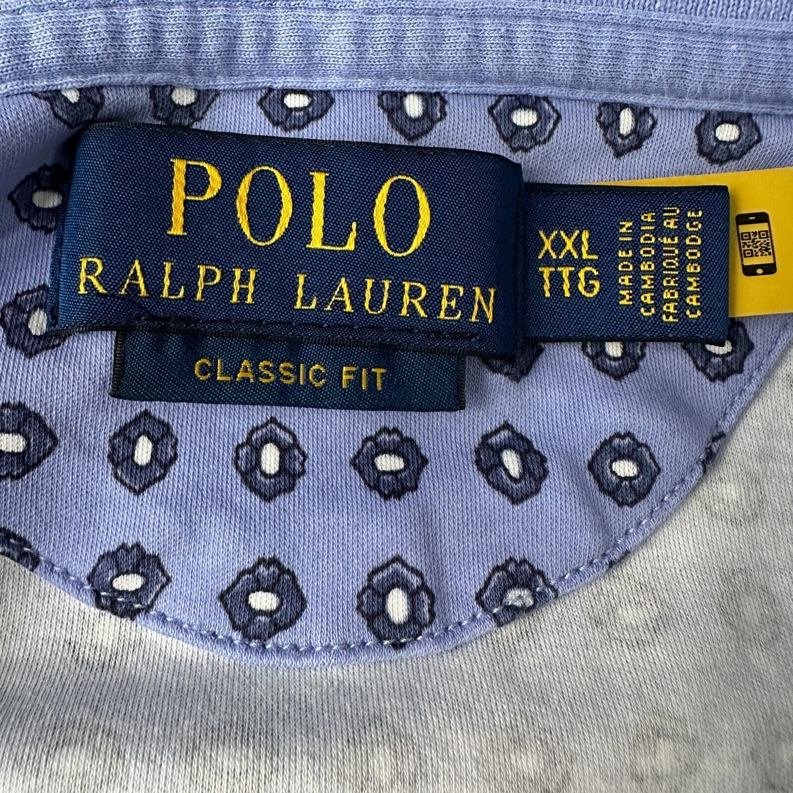 Polo Ralph Lauren Polo Ralph Lauren Polo Shirt Men’s 2XL XXL Blue Floral Darby Size US XXL / EU 58 / 5 - 6 Thumbnail