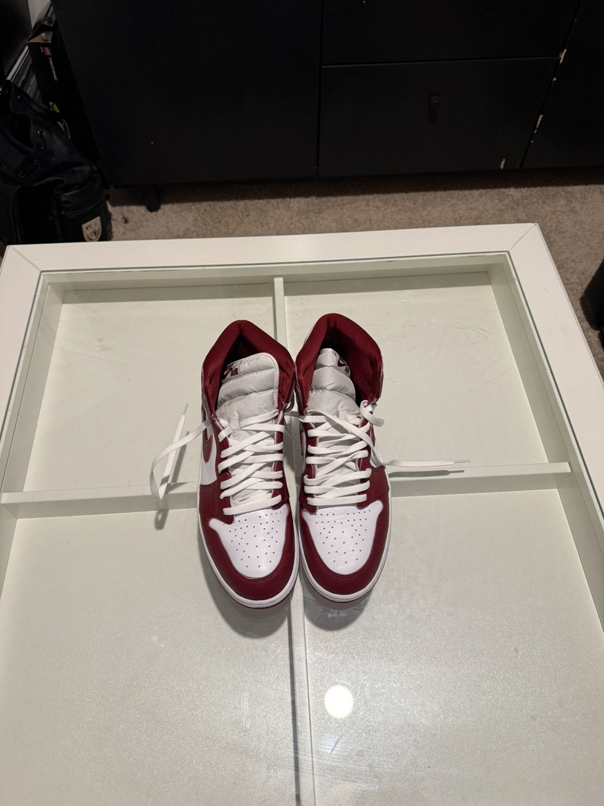 Jordan Brand Air Jordan 1 Retro Maroon Size US 14 / EU 47 - 3 Thumbnail