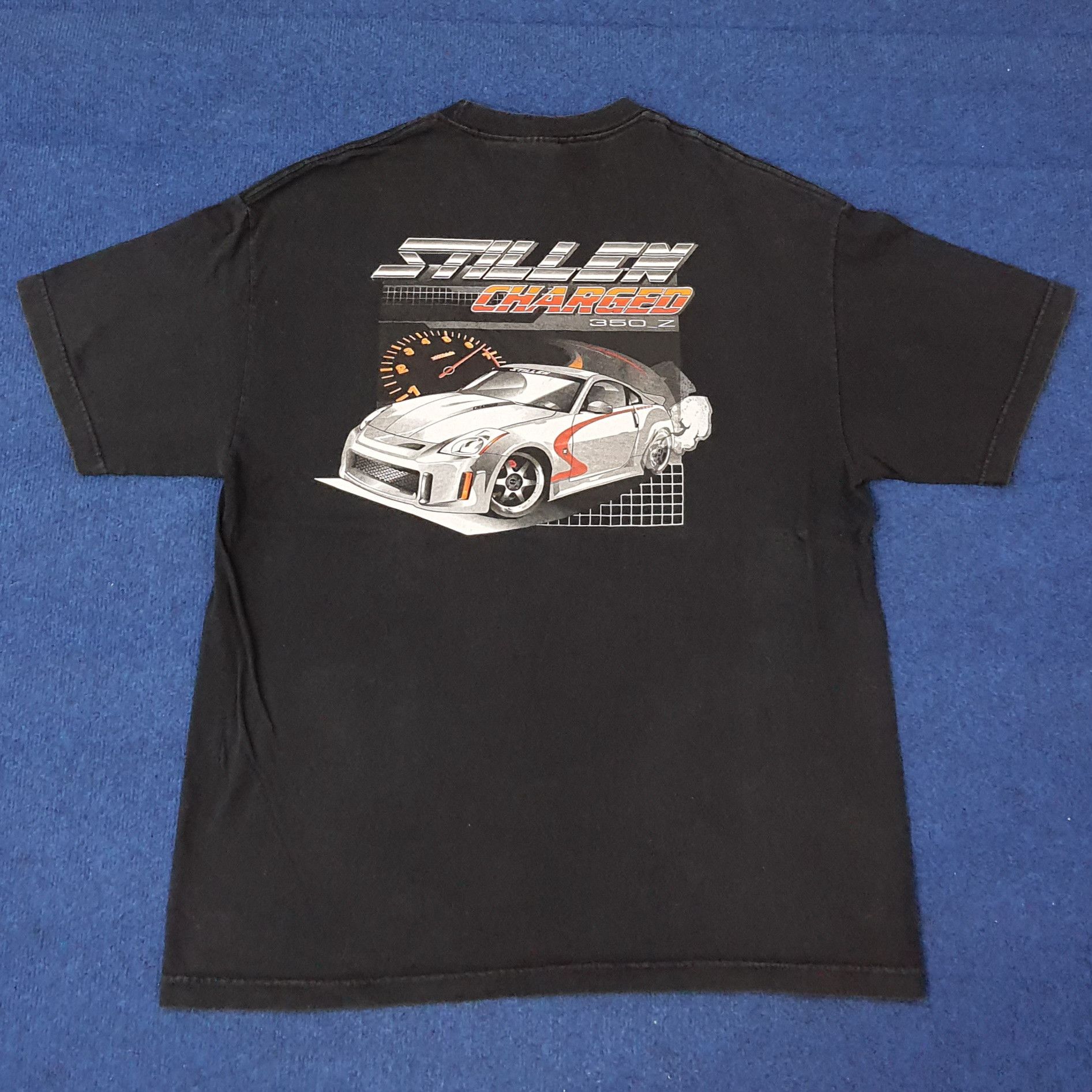 Vintage Vintage Stillen Charged Nissan 350Z Racing Tshirt C223N35 Size US XL / EU 56 / 4 - 1 Thumbnail