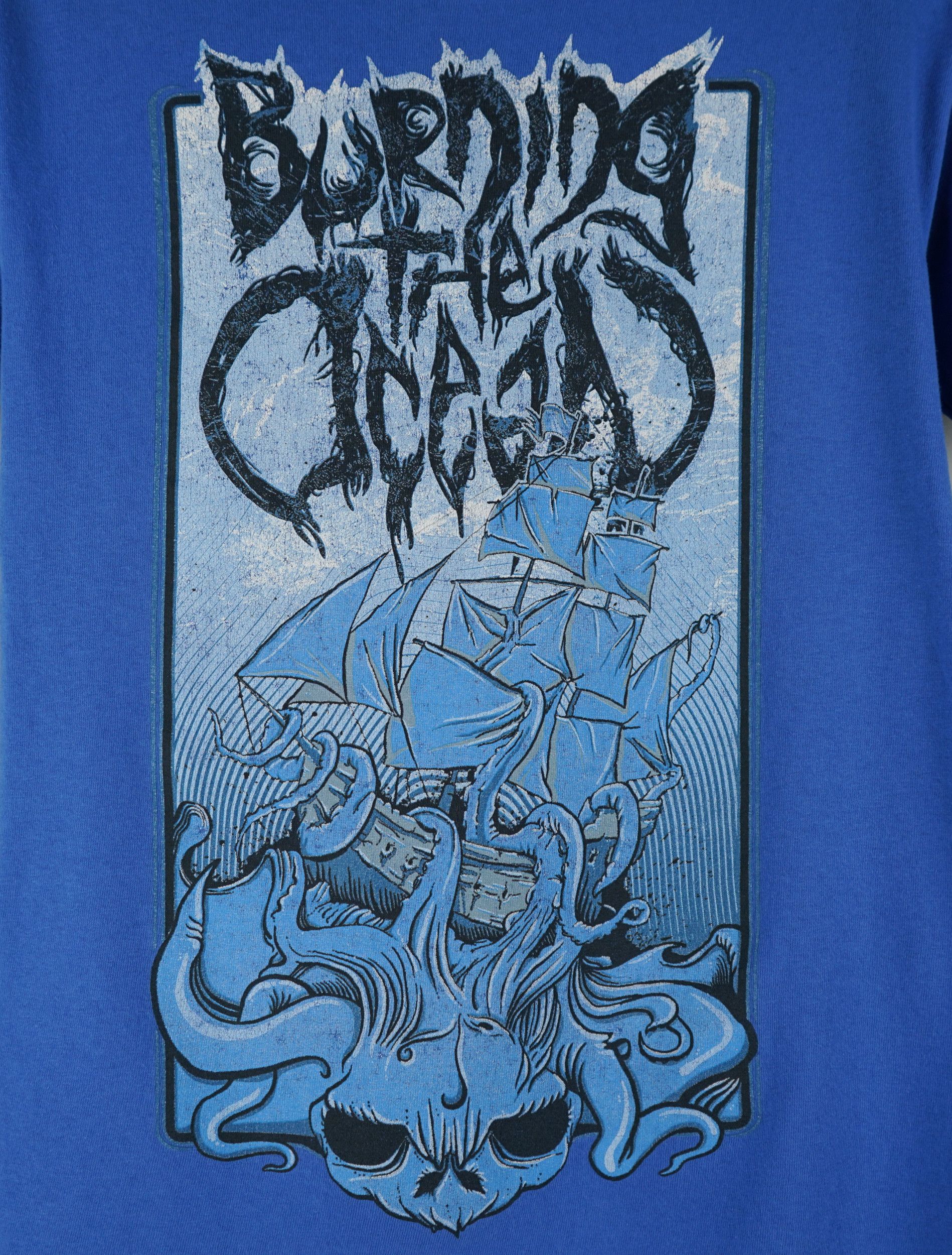 Band Tees × Vintage burning the ocean band t-shirt Size US S / EU 44-46 / 1 - 2 Thumbnail