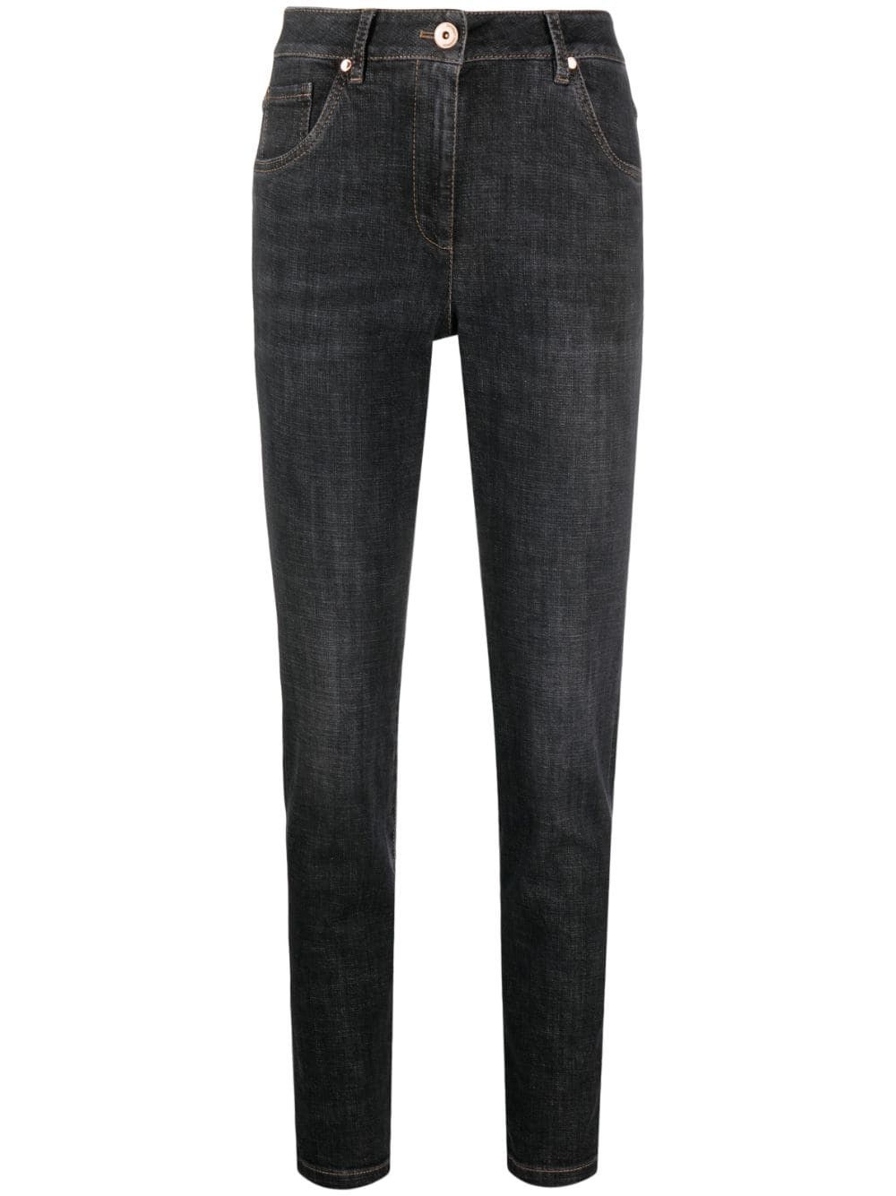 Brunello Cucinelli SKINNY DENIM JEANS Size 27" / US 4 / IT 40 - 1 Thumbnail