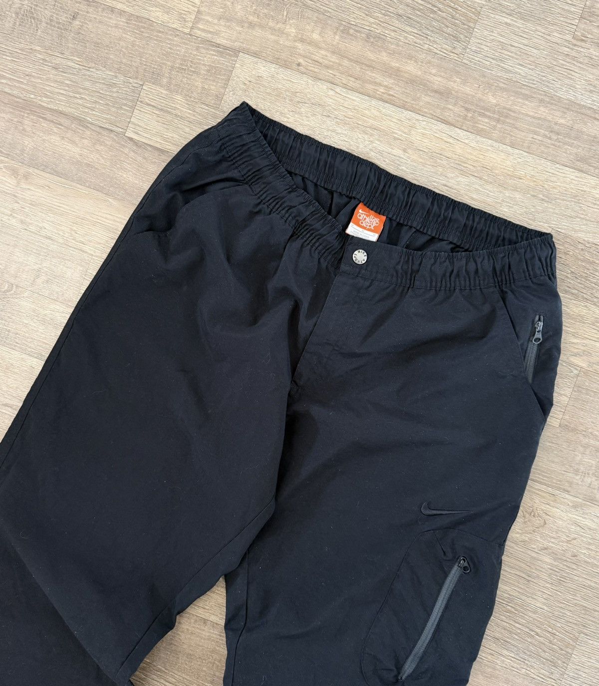 Nike NIKE Y2K TRACK NYLON VINTAGE CARGO DRILL RARE PANTS Size US 32 / EU 48 - 10 Thumbnail
