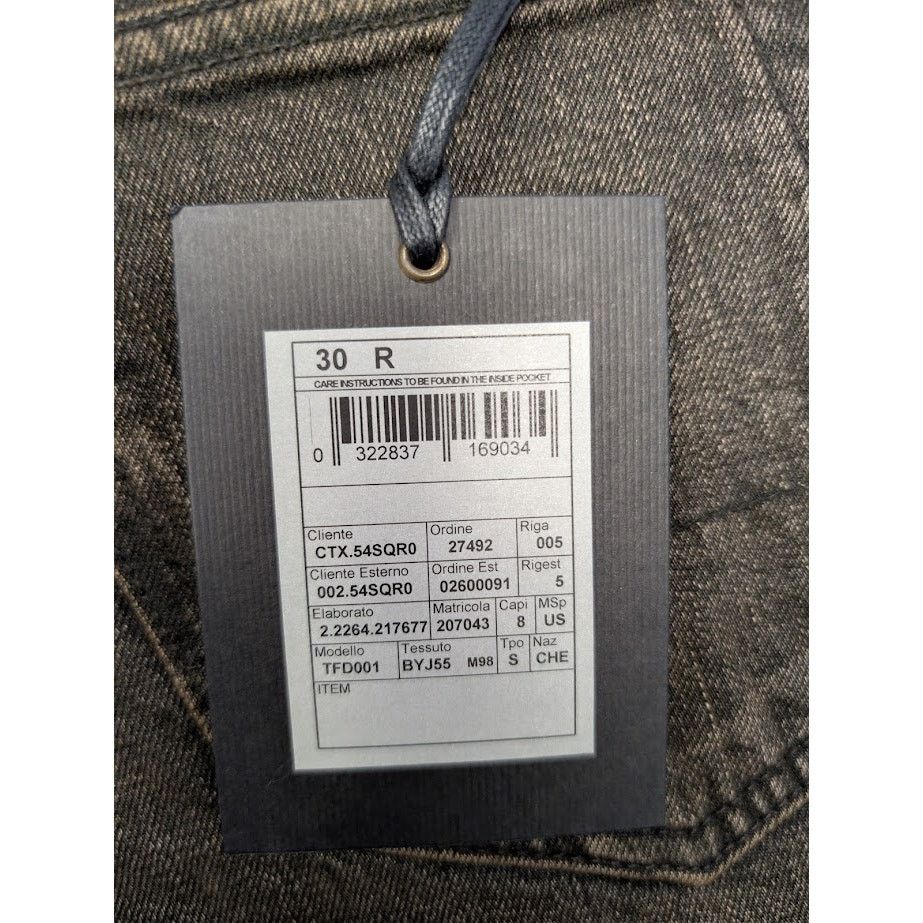 Tom Ford o1rshd1 Slim Jeans in Brown Size US 30 / EU 46 - 21 Thumbnail