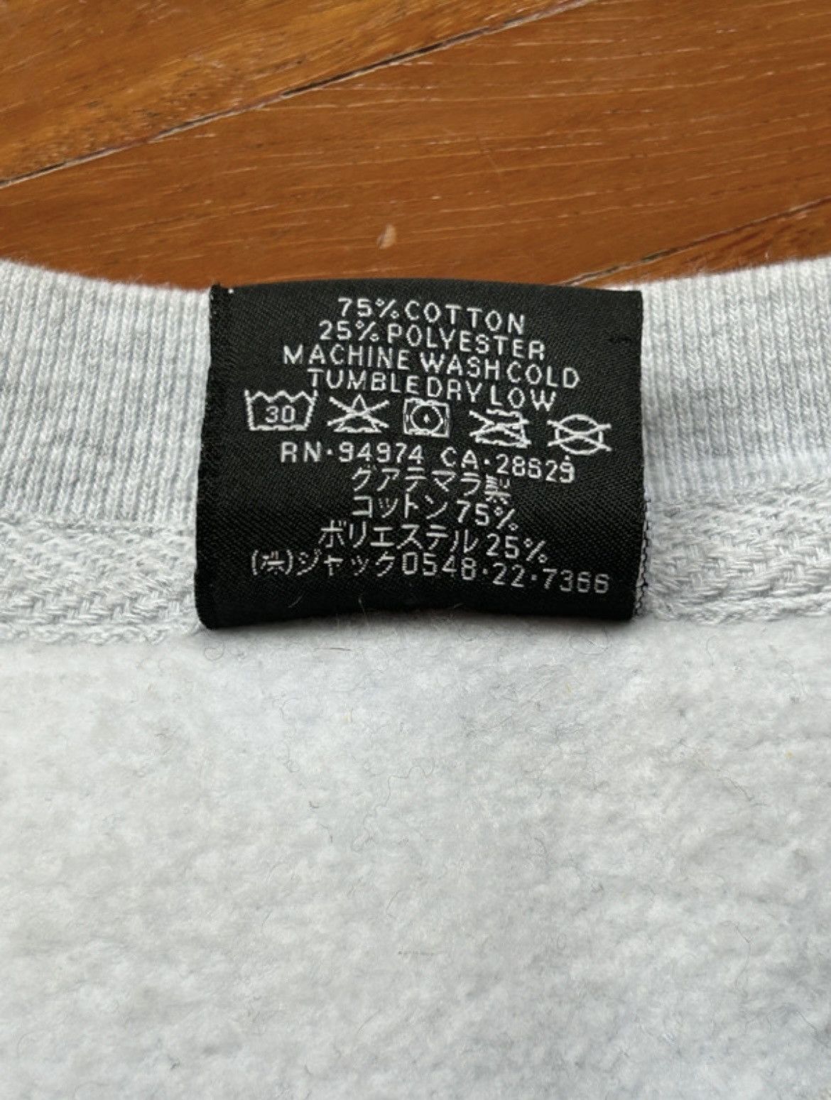 Stussy Stüssy Light Gray Crewneck Size US L / EU 52-54 / 3 - 4 Thumbnail