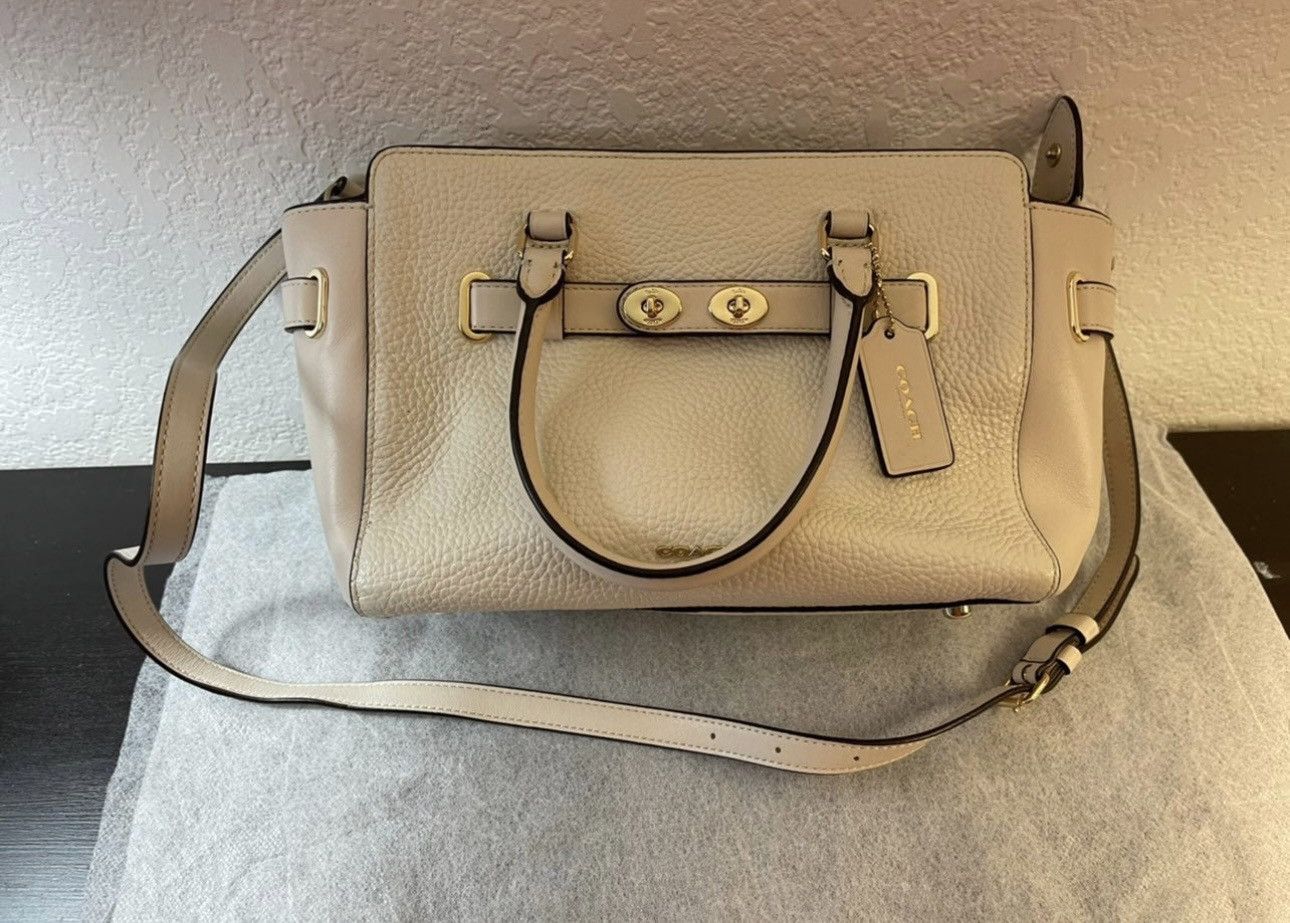 Coach Coach Swagger Carryall in Leather Satchel Crossbody Bag Size ONE SIZE - 7 Thumbnail