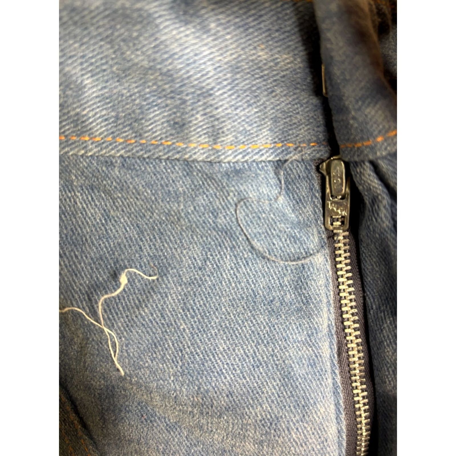 Sears Sears Jeans Blue 70's USA Made Womens Size 32 Denim Inseam 25 Inseam 25"} Size 30" / US 8 / IT 44 - 4 Thumbnail