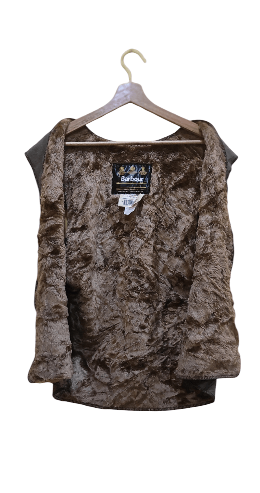 Barbour Vintage Barbour Sherpa Inner Lining Size US L / EU 52-54 / 3 - 5 Thumbnail