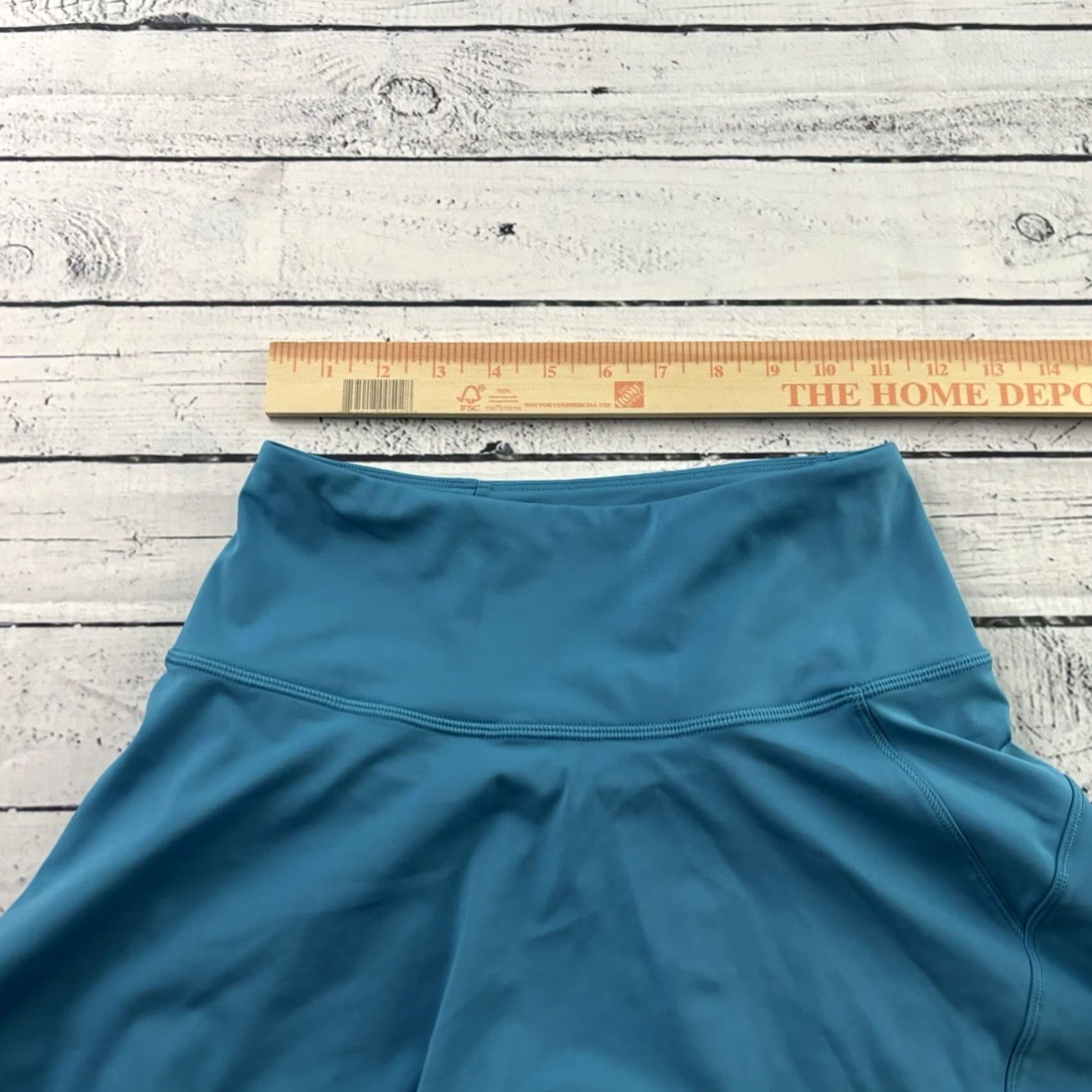 Athleta Athleta Skort 13 1/2" Womens XS Blue Athletic Tennis Shorts Skort Summer Spring Size ONE SIZE - 3 Thumbnail