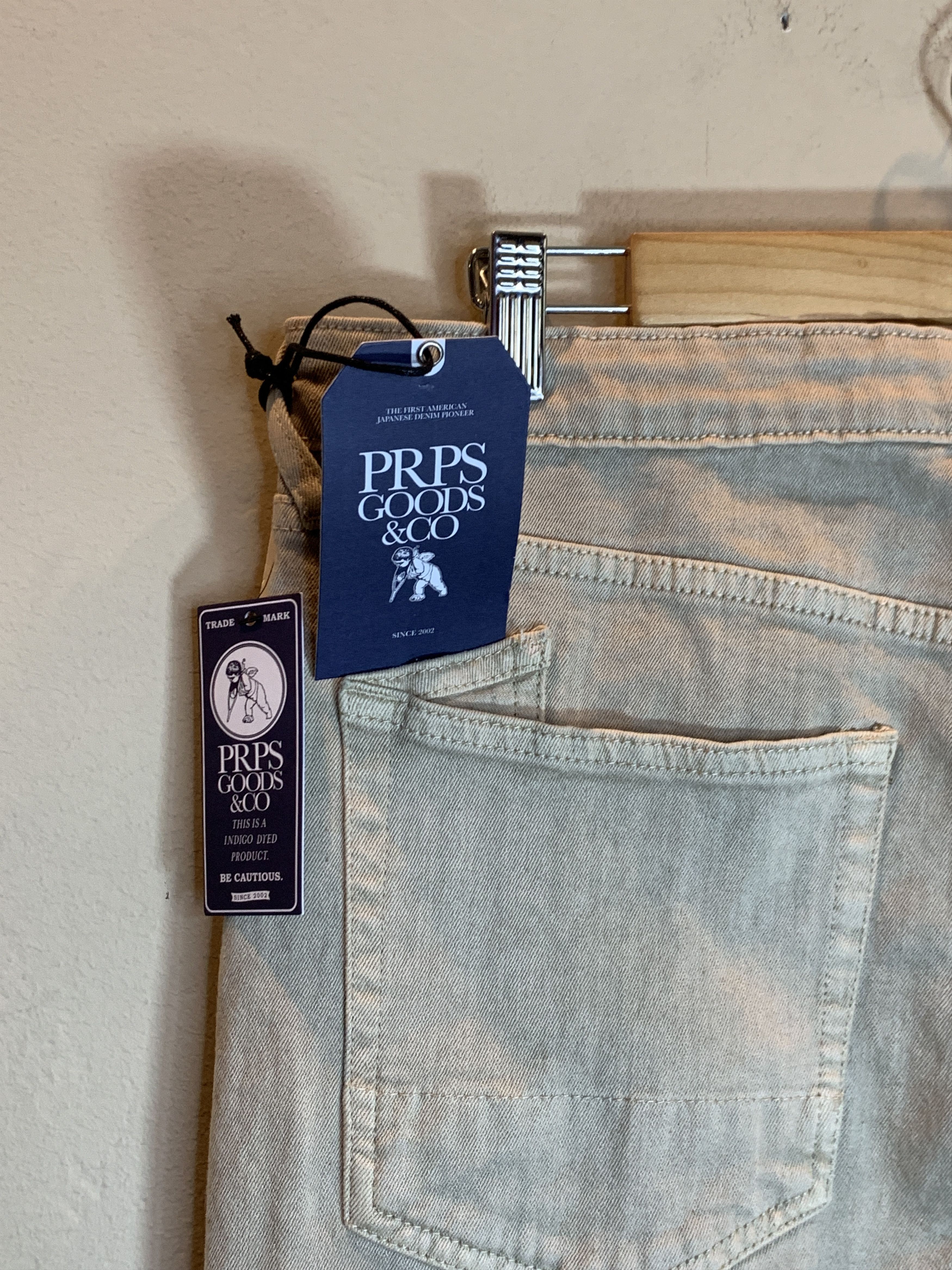 Prps *RARE* New PRPS Le Sabre Japanese Denim Jeans - 34 Size US 34 / EU 50 - 6 Thumbnail