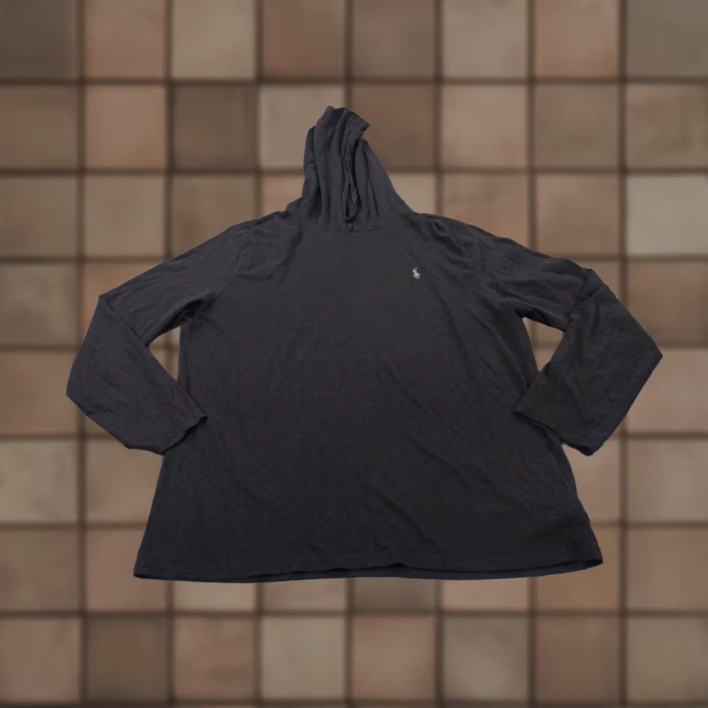 Polo Ralph Lauren Polo Ralph Lauren Hoodie XL Black Pullover Pony Logo Sweatshirt Mens Size US XL / EU 56 / 4 - 1 Thumbnail